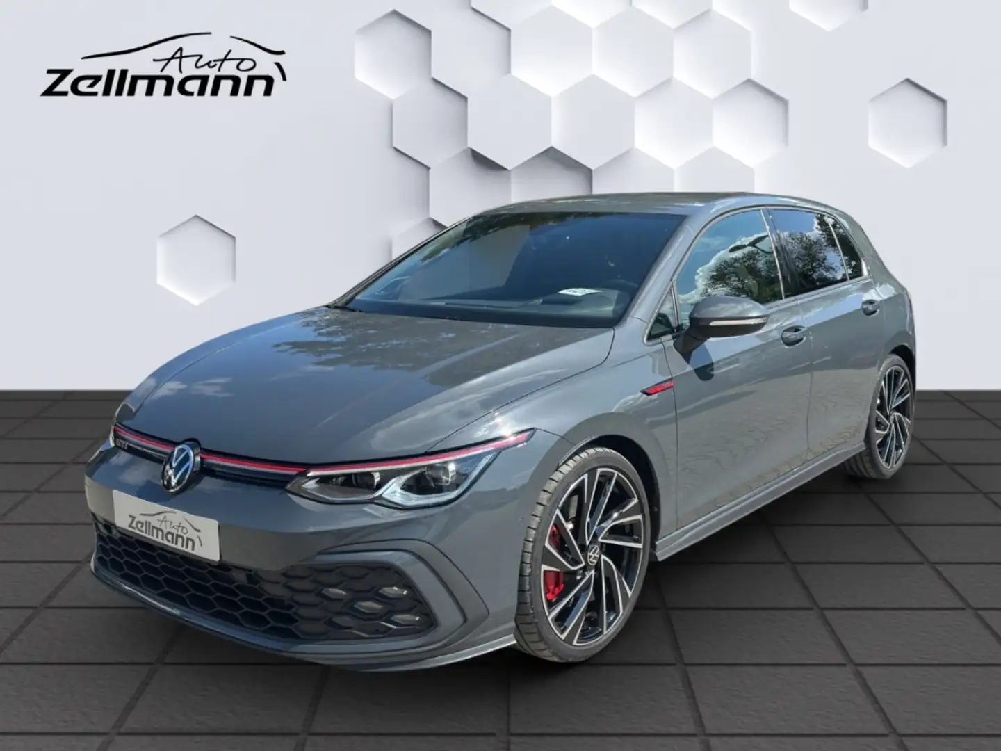 Volkswagen Golf GTI VIII 2.0 TSI 180 TSID7F AHZV HuD PDC ACC DCC Rückf Grau - 1