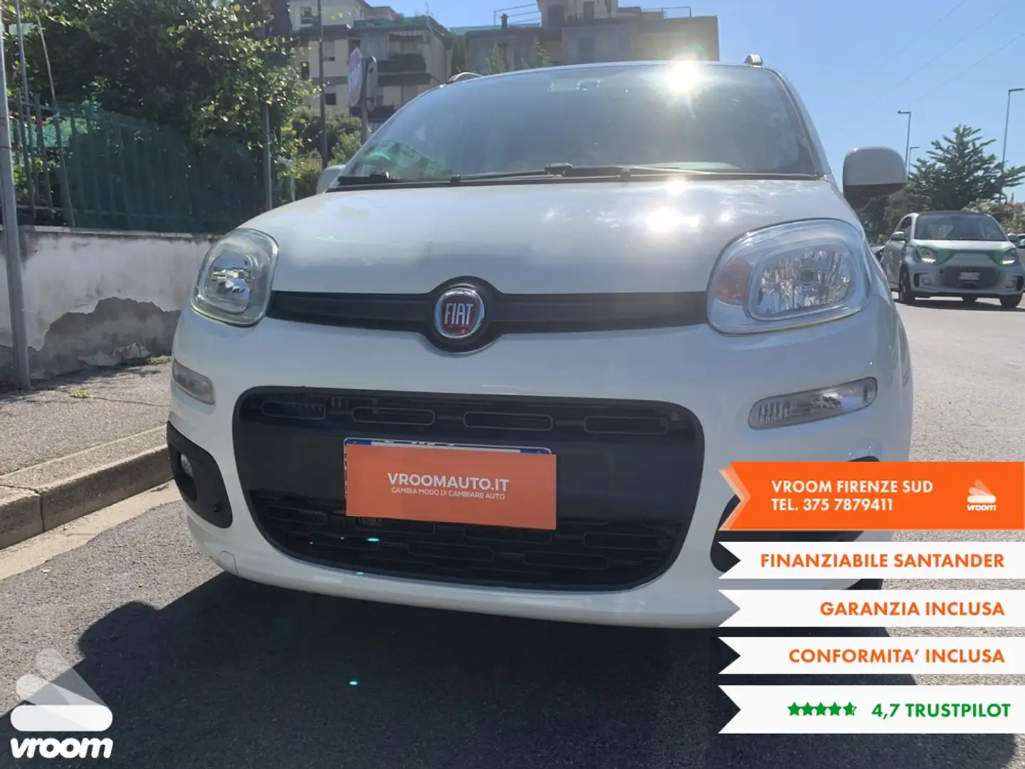 Fiat Panda Panda 1.3 MJT S&S Lounge Bianco - 1