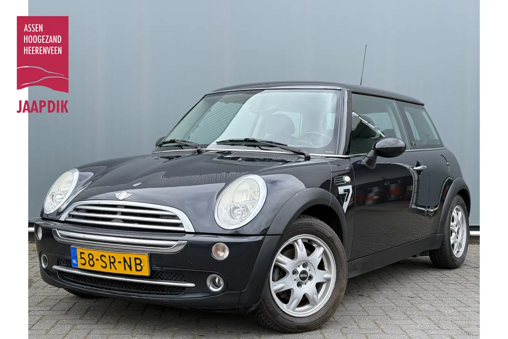 MINI Mini BWJ 2006 1.6 90 PK One Seven AIRCO / CRUISE / Zwart - 1