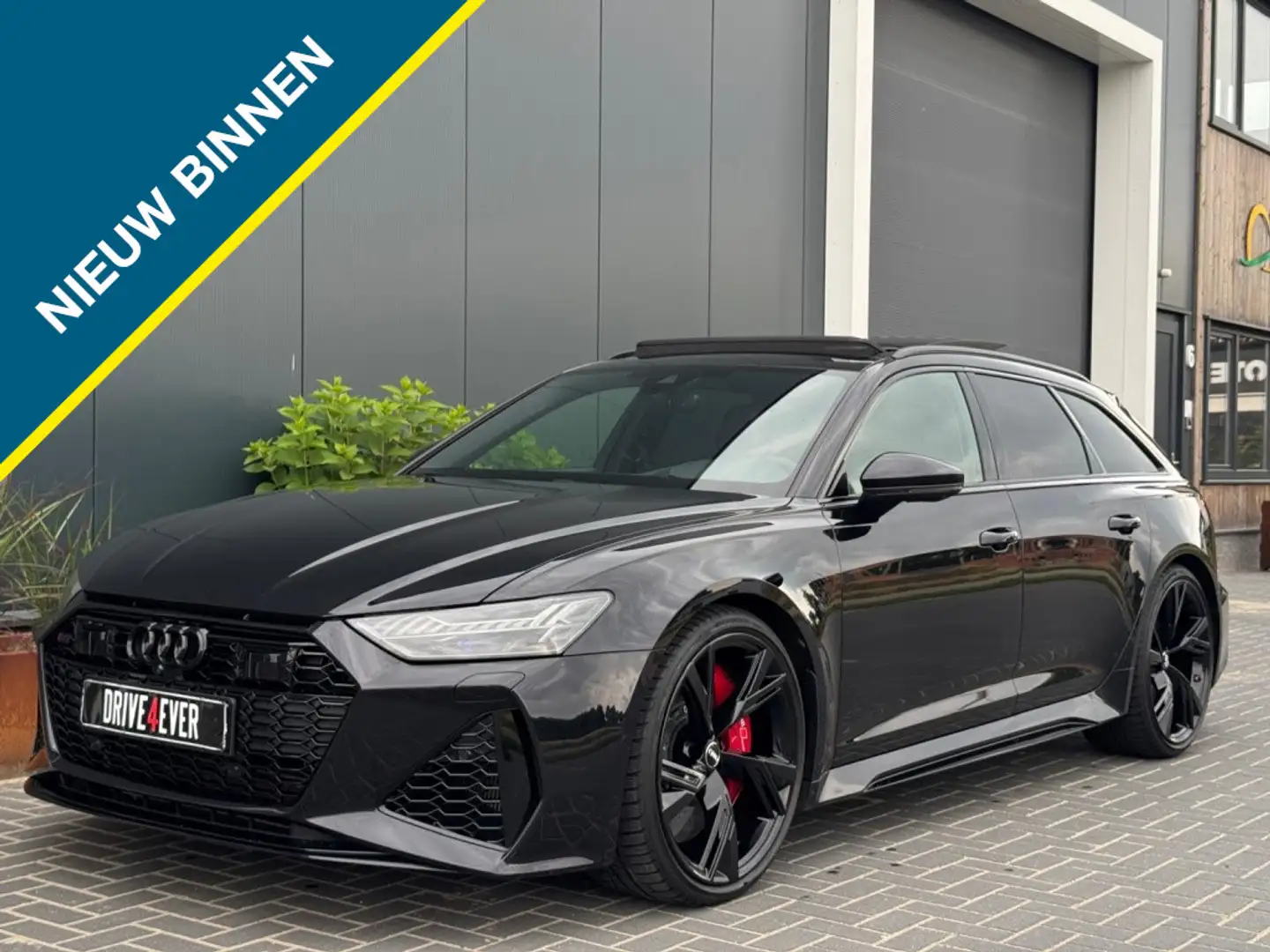 Audi RS6 Avant RS 6 TFSI quattro FULL DYNAMIC PLUS KERAMIC Zwart - 1