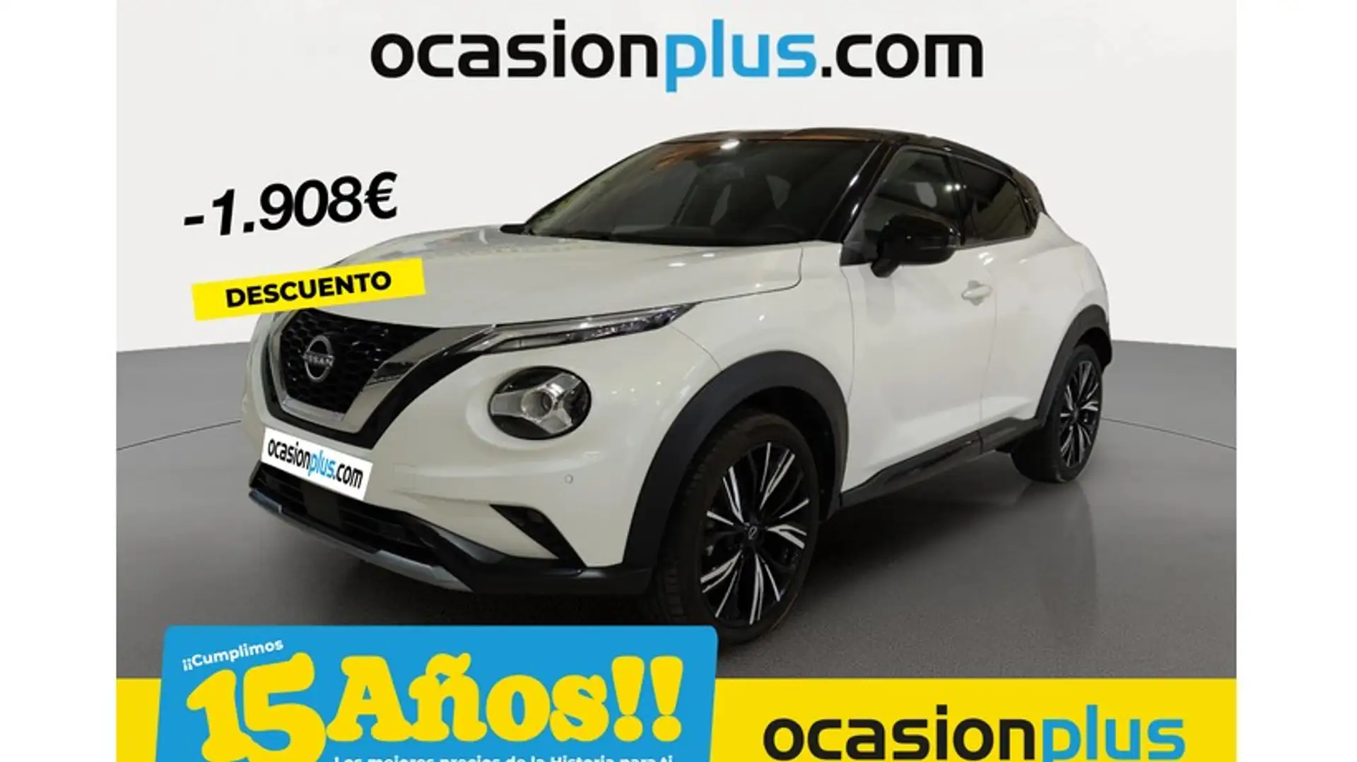 Nissan Juke 1.0 DIG-T N-Design Black 4x2 114 Blanc - 1