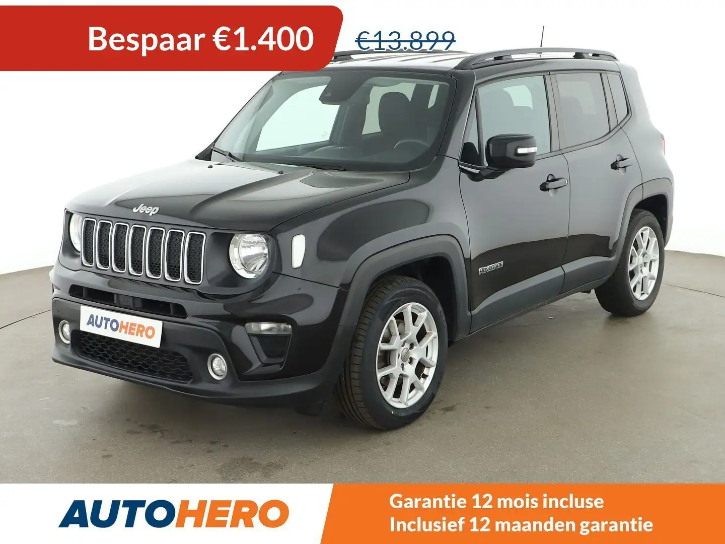 Jeep Renegade 1.0 TGDi Longitude 4x2 Чёрный - 1