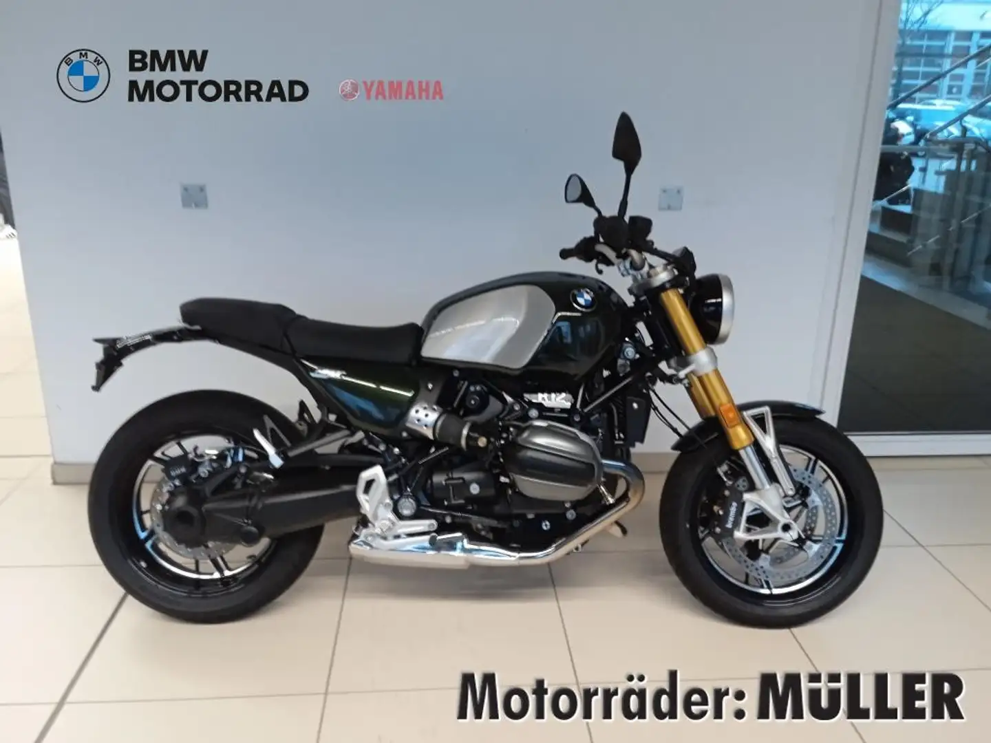 BMW R nineT 12, Komfort-Paket, Digital Display, DWA, Grün - 2