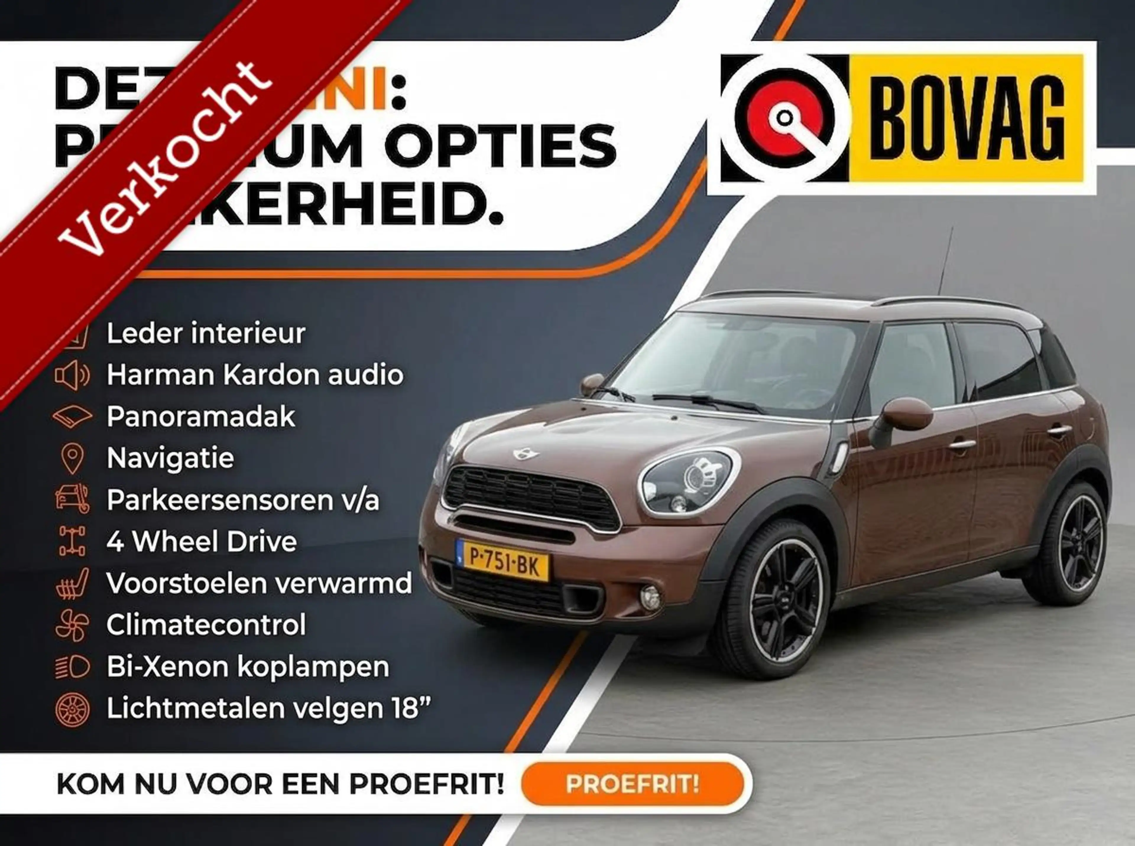 MINI Cooper S Countryman 1.6 ALL4 Chili KOMT BINNEN!