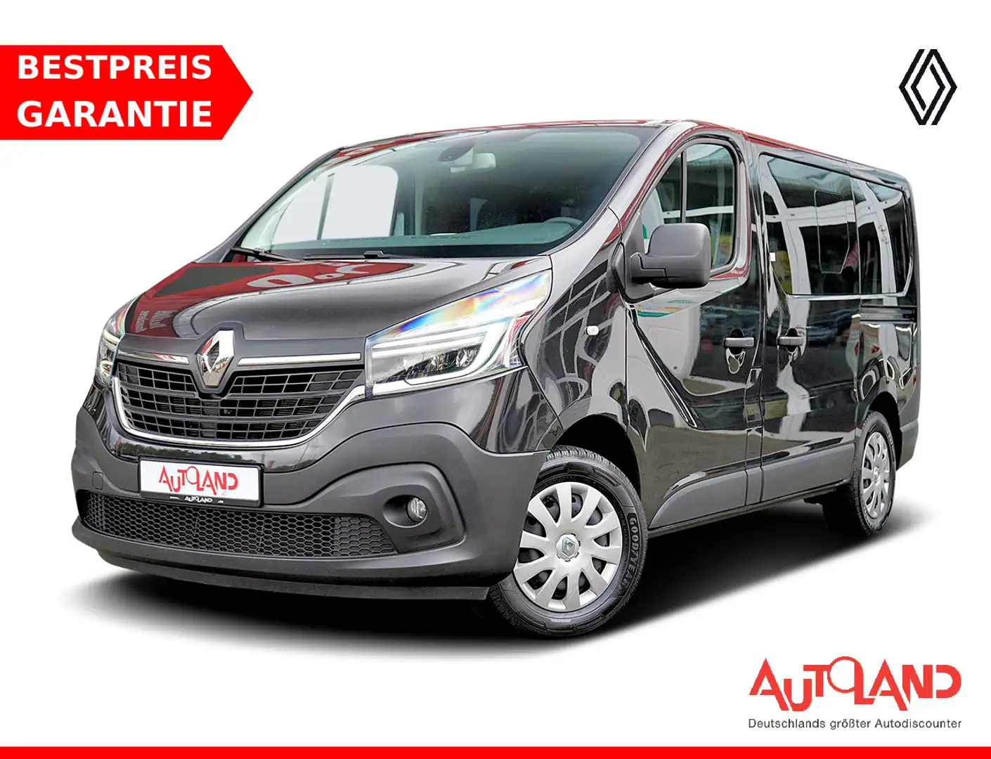 Renault Trafic Combi 2.0 dCi L1H1 2,8t LED Navi Kamera Schwarz - 1