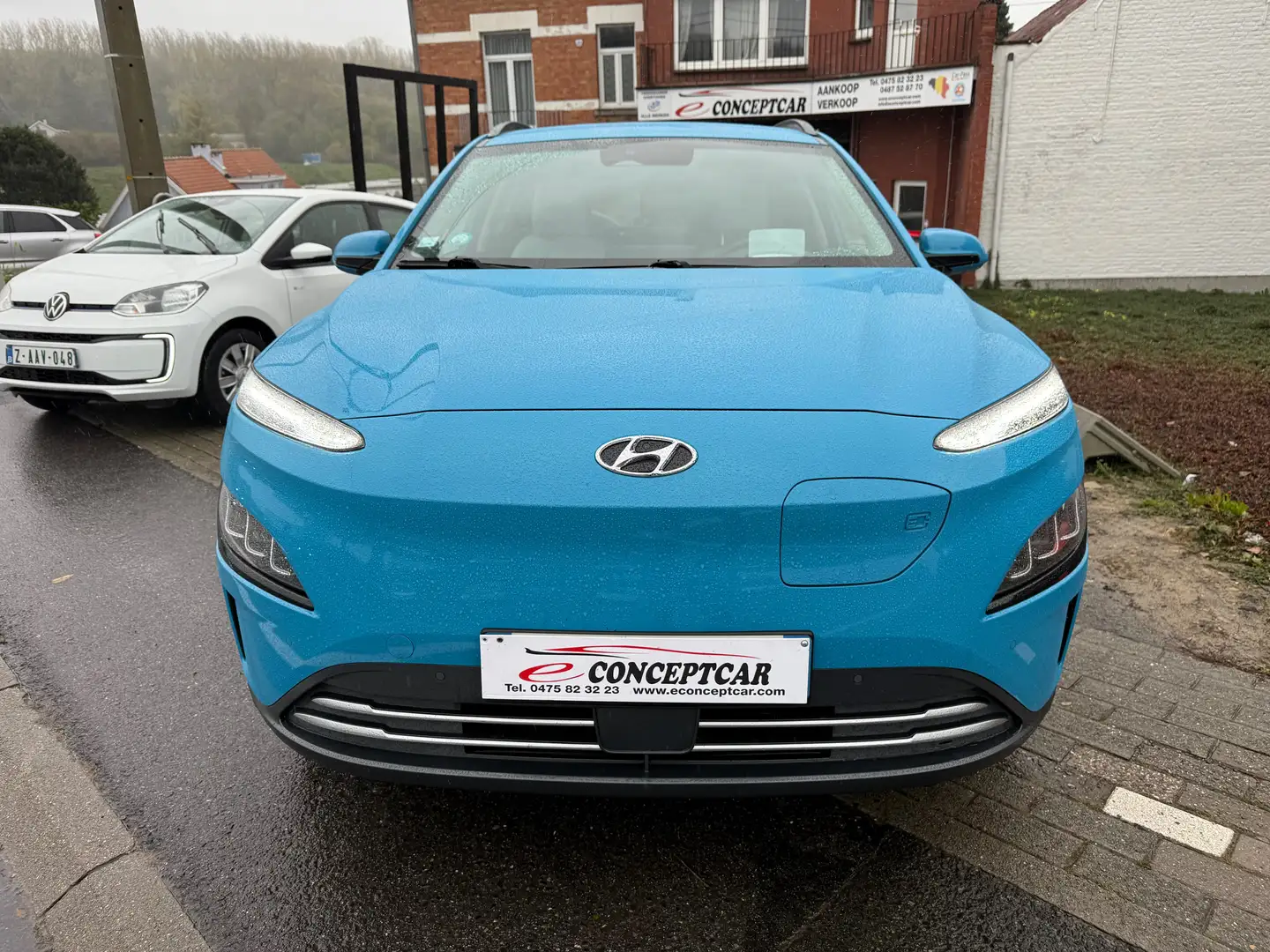 Hyundai KONA e-Kona 64 kWh Techno PowerPack / GARANTIE 12 M / Blauw - 2