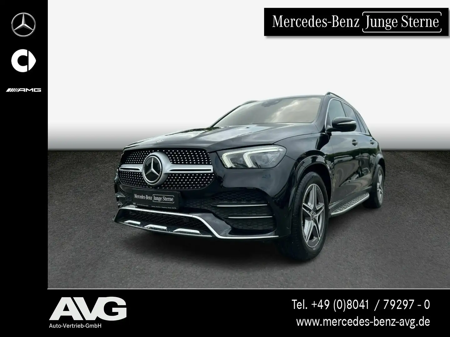 Mercedes-Benz GLE 400 GLE 400 d 4MATIC AMG/STHZG/BUR/AIRMATIC AMG Line Noir - 1