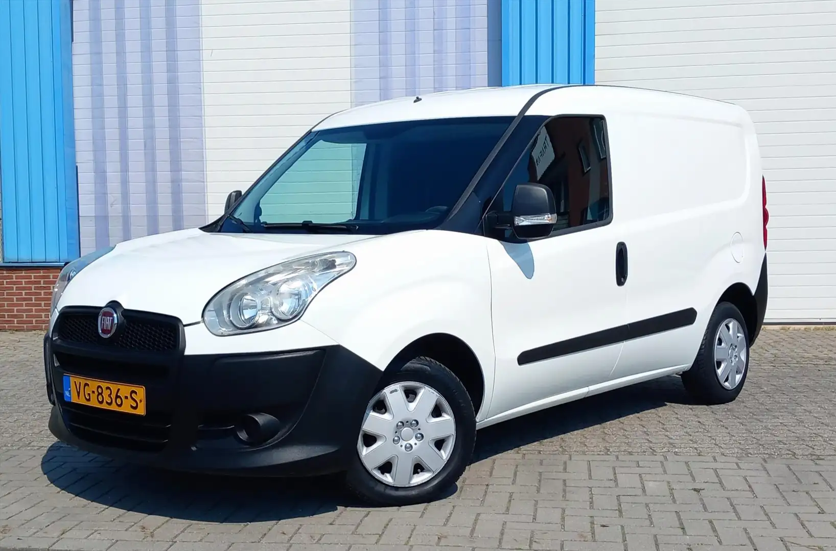Fiat Doblo 1.3 Multijet Airco Wit - 1