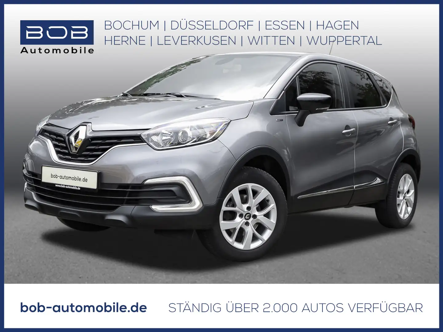 Renault Captur TCe 130 GPF LIMITED NAVI PDC DAB BT USB Grau - 1