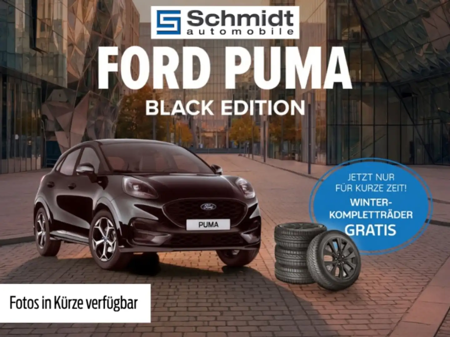 Ford Puma ST-Line Black-Edition 1,0L Eboost Hybrid 125PS  M FWD Schwarz - 1
