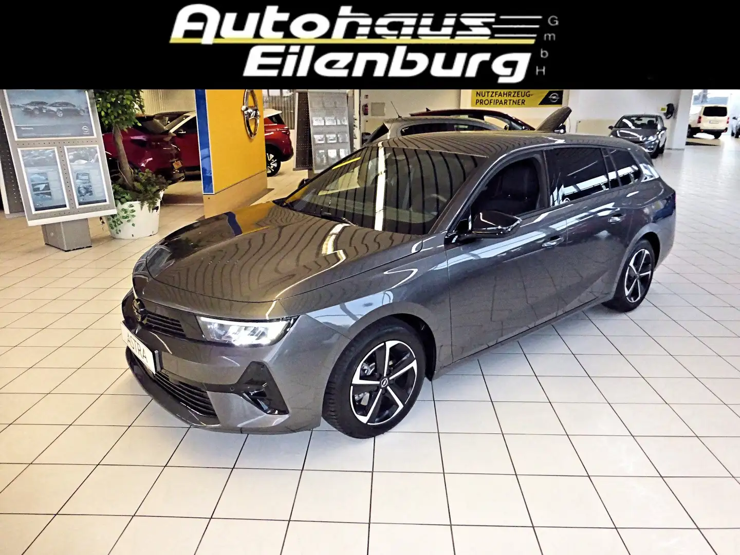 Opel Astra ST 1.2 AT8 GS LED-Licht,Navi,360°Kamera,AHZV. Grau - 1