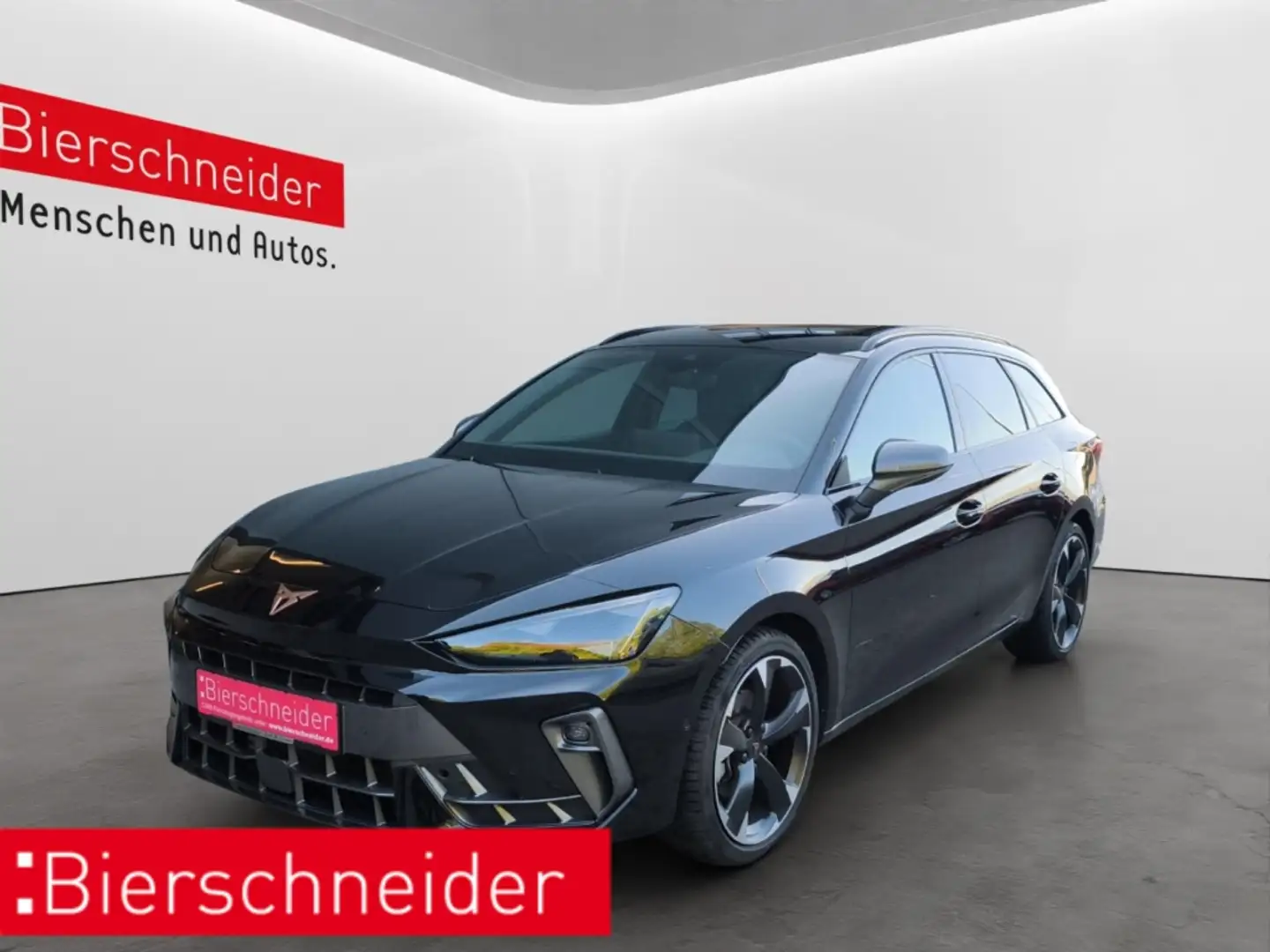 CUPRA Leon Sportstourer 1.5 eTSI DSG LED NAVI 5-J-GAR PARKLEN Schwarz - 1