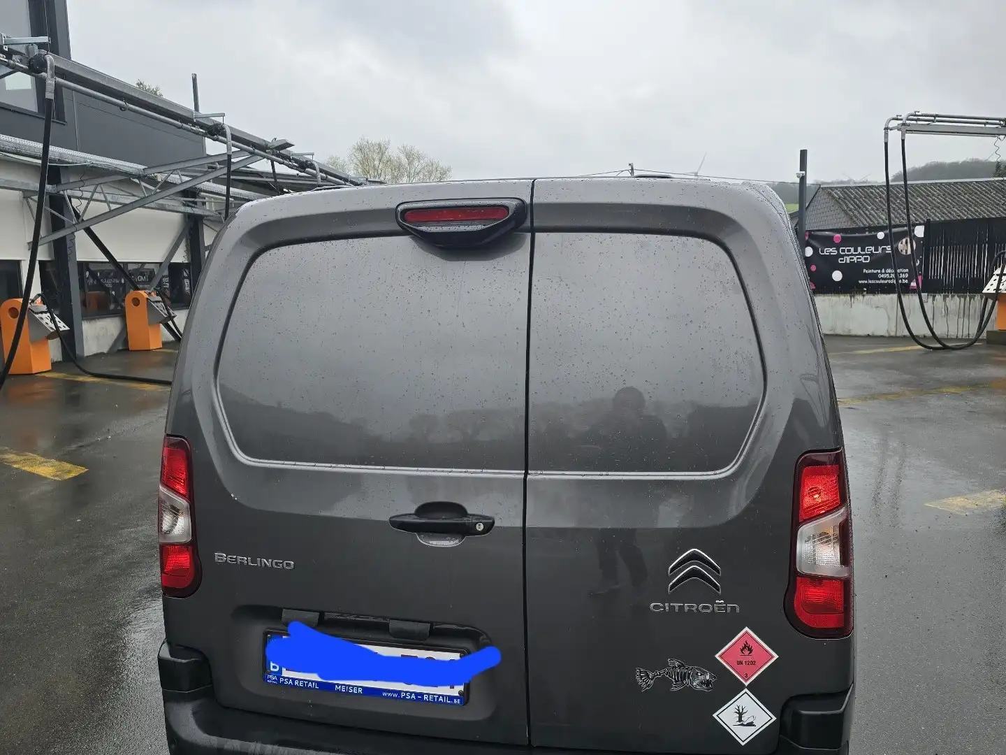 Citroen Berlingo 1.5 bluehdi automatique 2021 prix htva Grau - 2