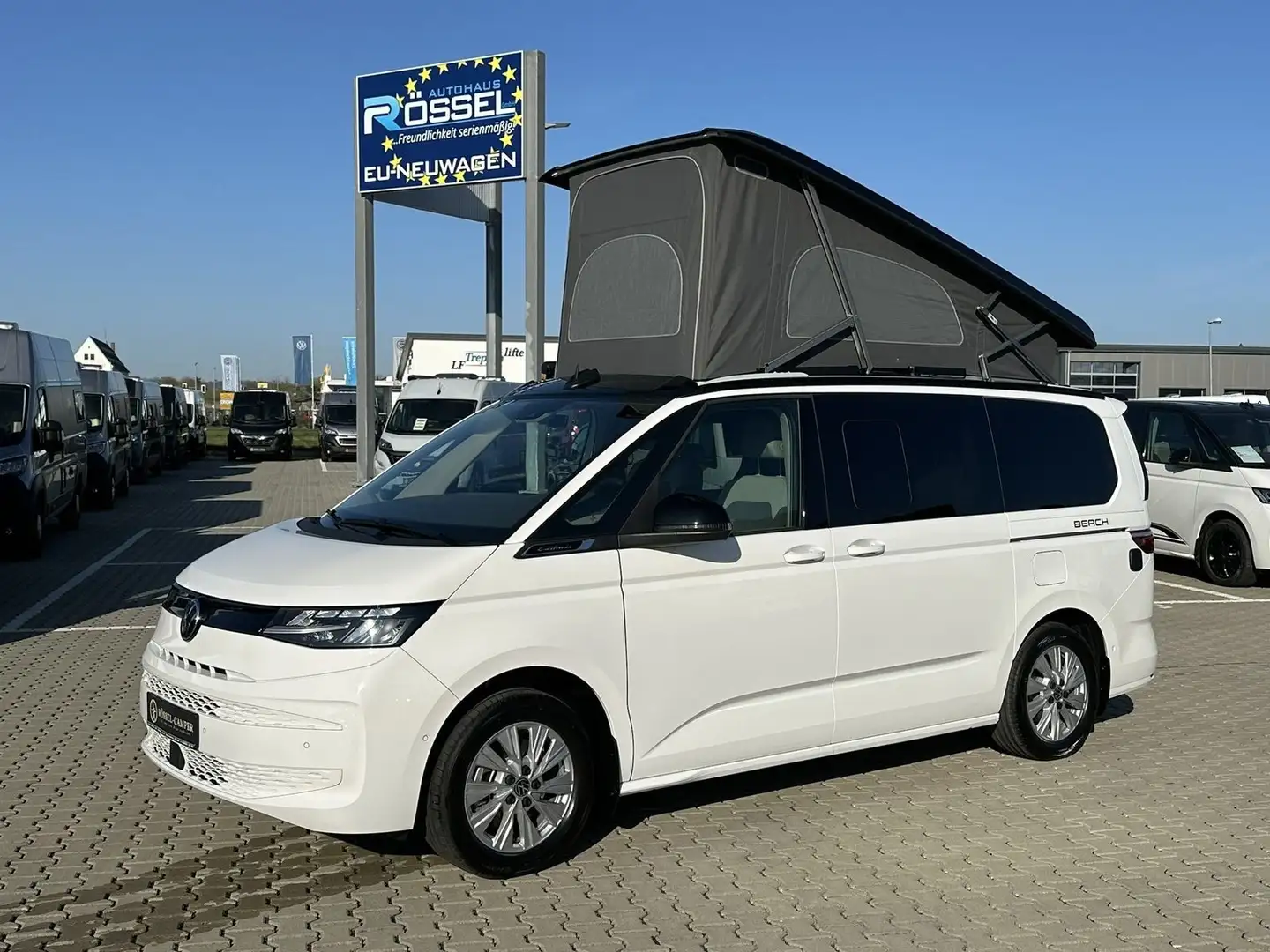 Volkswagen California Beach Camper Markise AHK CarPlay Weiß - 1