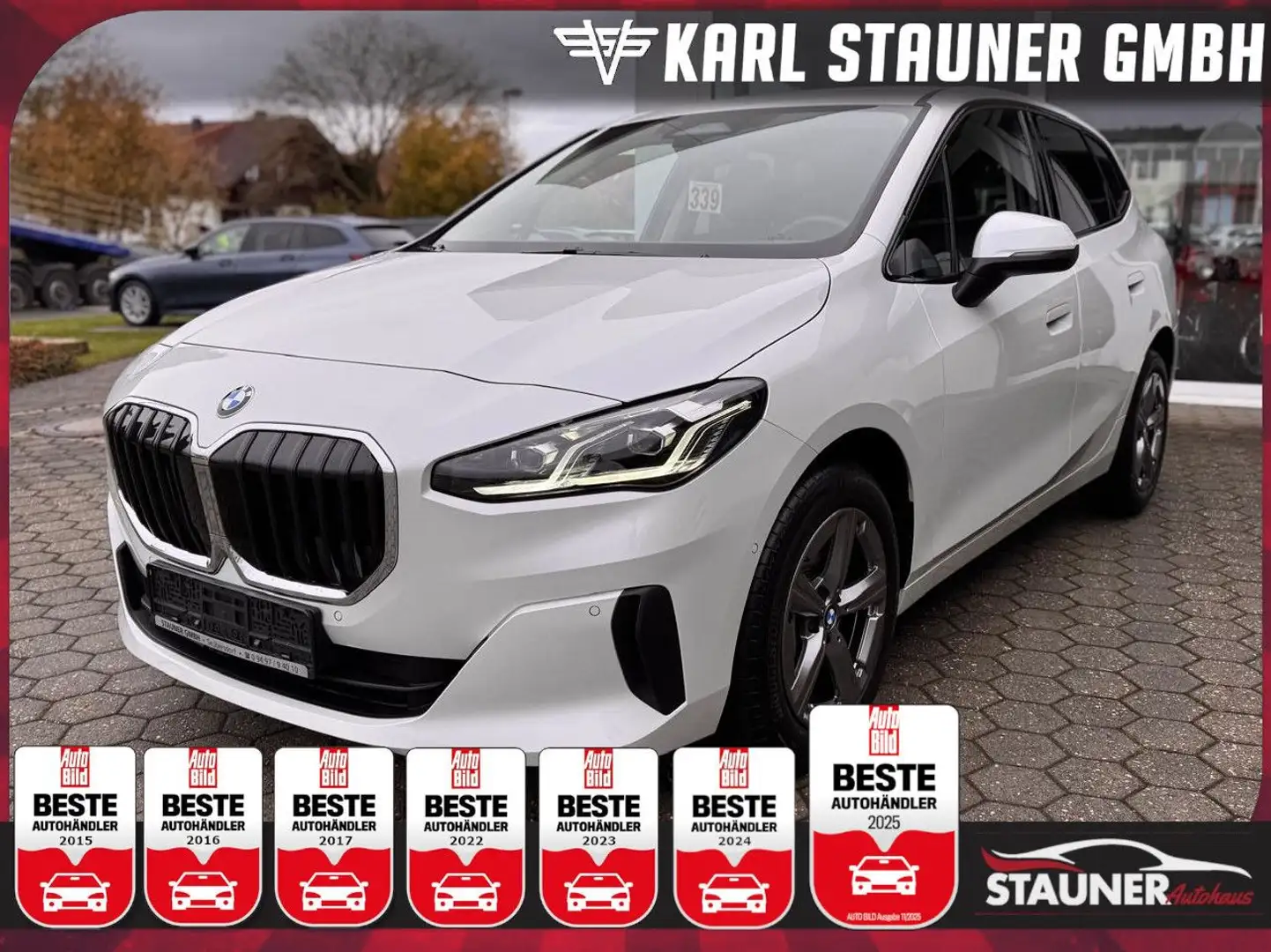 BMW 218 218 i Active Tourer ABSTANDST. KAMERA LED KLIMA Weiß - 1