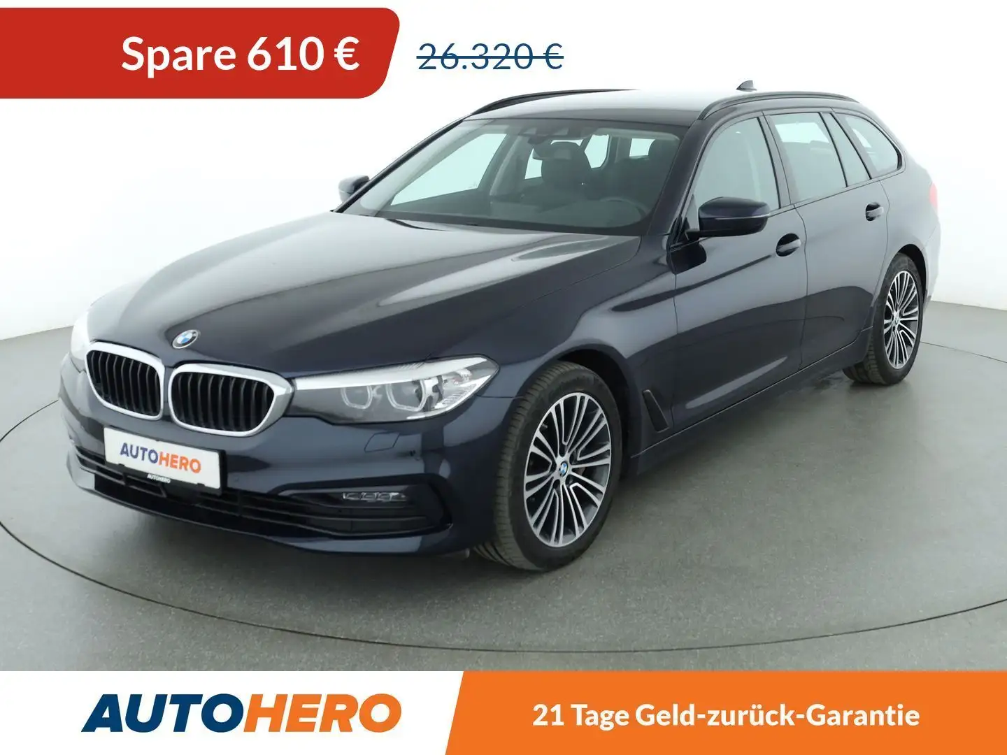 BMW 525 525d Sport Line Aut.*NAVI*LED*PDC*SHZ*ACC* Blau - 1