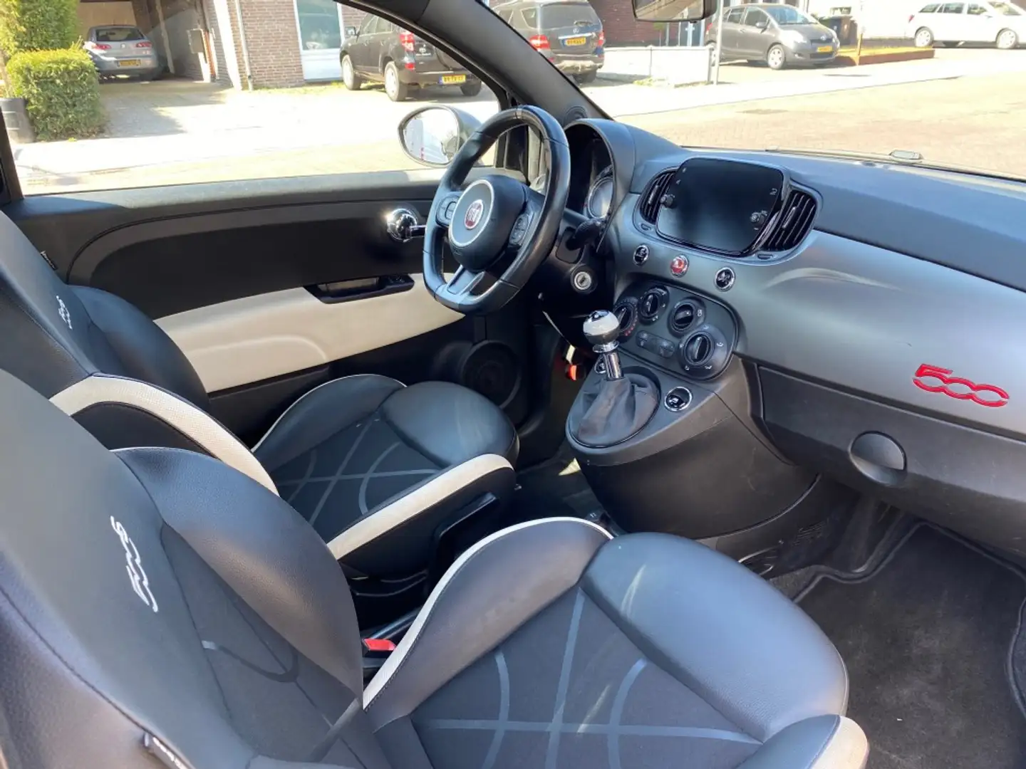 Fiat 500C 1.2 S CABRIO / CRUISE CTR. / AIRCO / RADIO / 16'' Zwart - 2