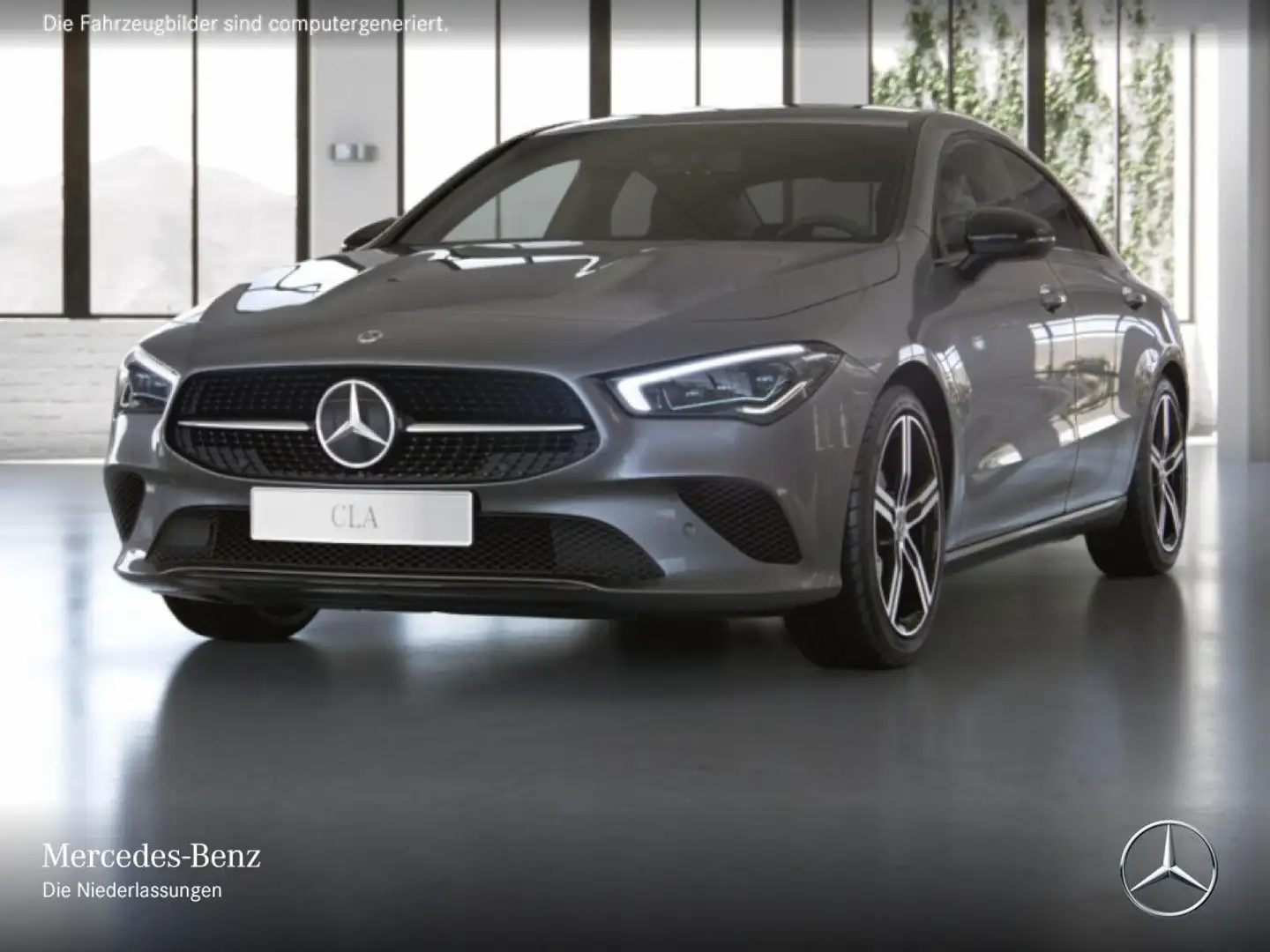 Mercedes-Benz CLA 180 PROGRESSIVE+NIGHT+MULTIBEAM+KAMERA+TOTW+7G Grau - 2