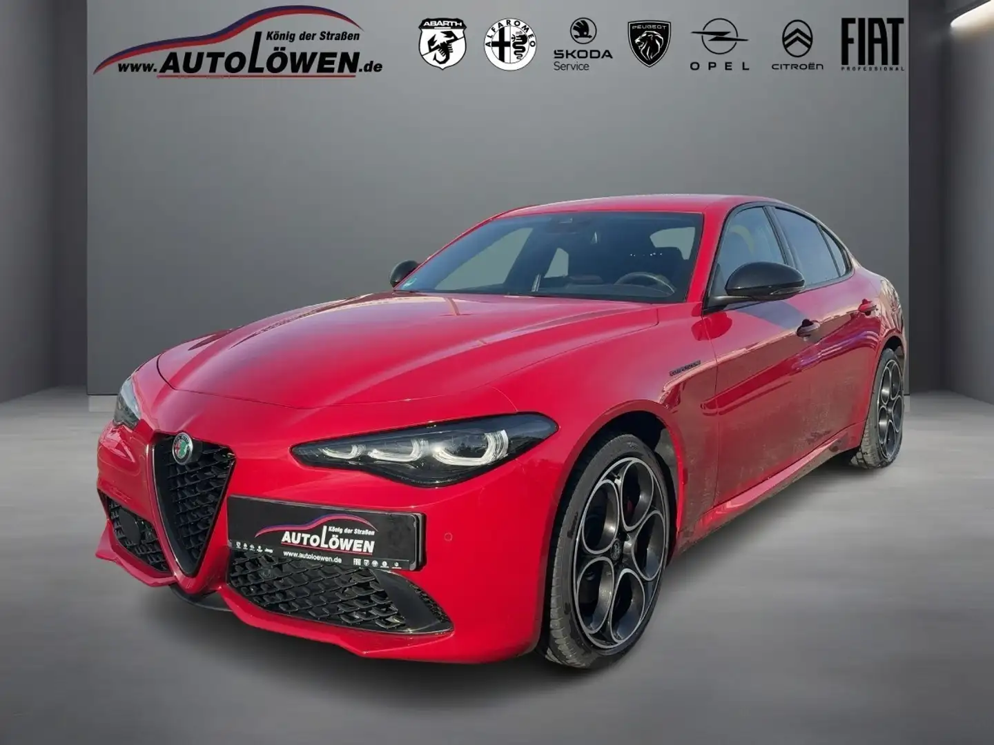 Alfa Romeo Giulia 2.0 Turbo 16V Competizione Q4 (EURO 6d) Rot - 1