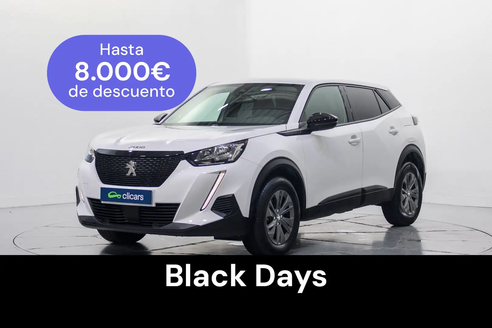 Peugeot 2008 1.5BlueHDi S&S Active Pack 110 Blanc - 1