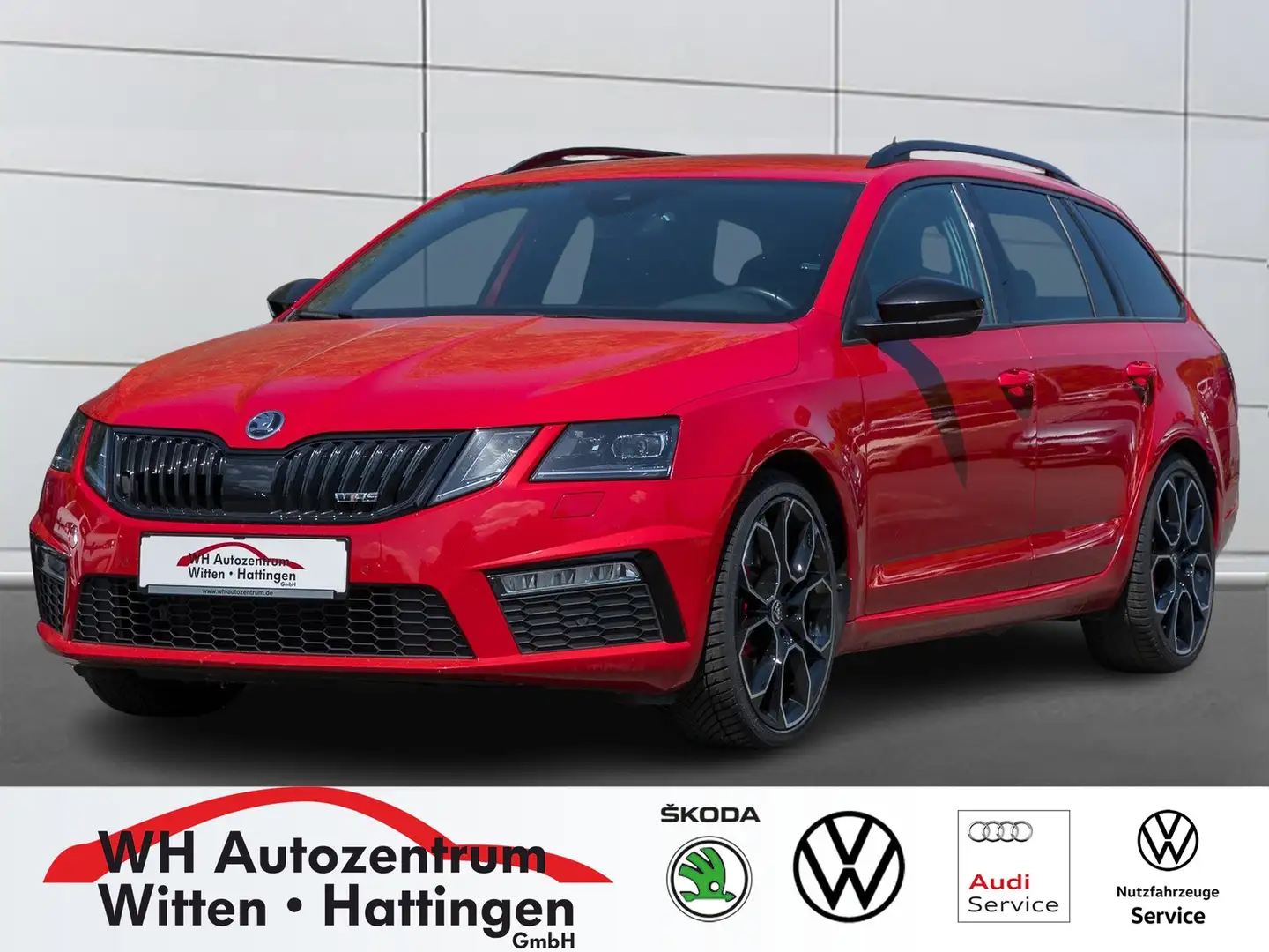 Skoda Octavia Combi 2.0 TSI DSG RS NAVI AHK LED CANTON ACC PDC Rosso - 1