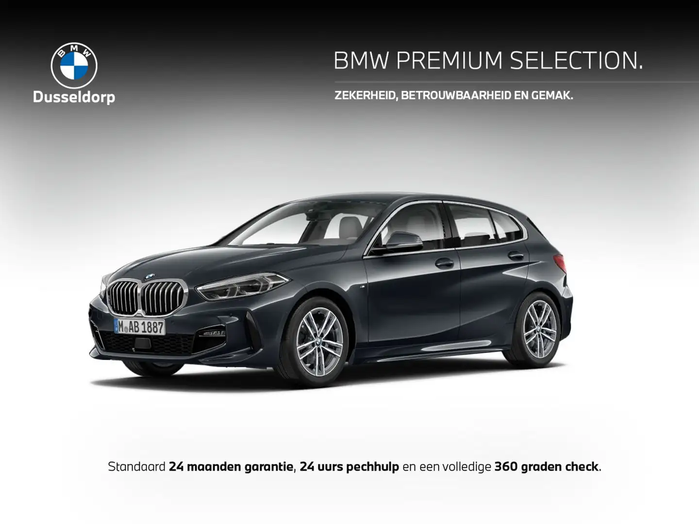BMW 118 1 Serie 118i M Sport High Executive Edition Gris - 1