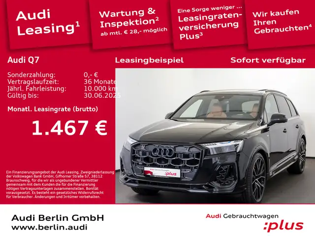 Audi Q7 S line 55 TFSI e quattro tiptronic