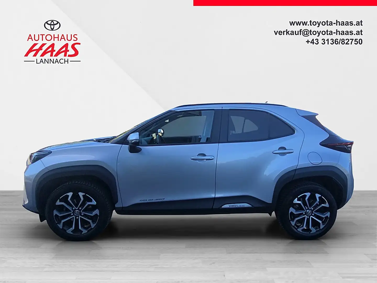 Toyota Yaris Cross 1,5 VVT-i Hybrid Active Drive Aut.+Winterpaket Silber - 2