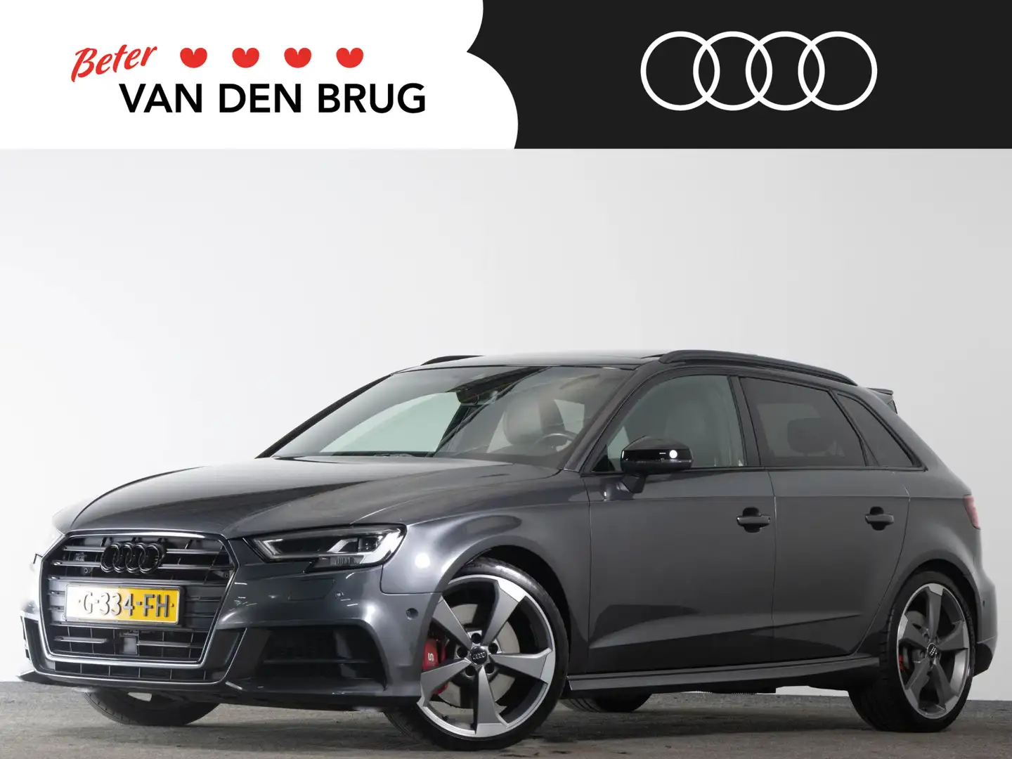 Audi S3 Sportback 2.0 TFSI 310 PK QUATTRO Pro Line Plus | Gris - 1
