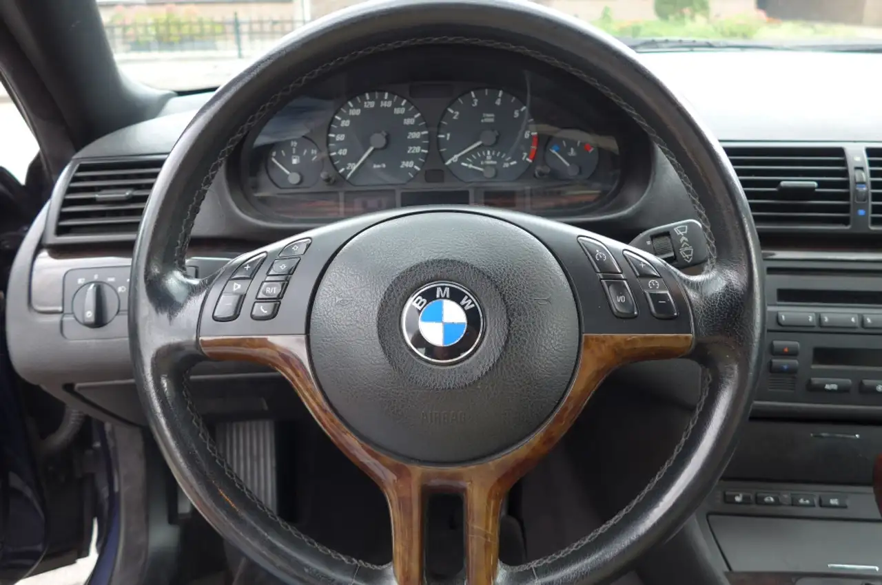 BMW 323 3-serie Cabrio 323Ci Executive Sportinterieur, foto 11