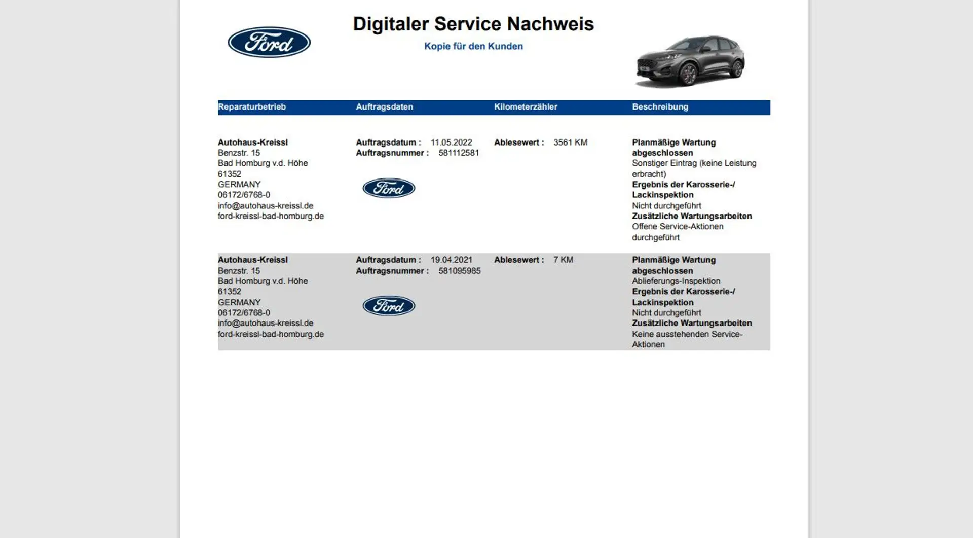 Ford Kuga PHEV ST-Line X Navi Kamera Voll-LED Sitzhei Grijs - 2