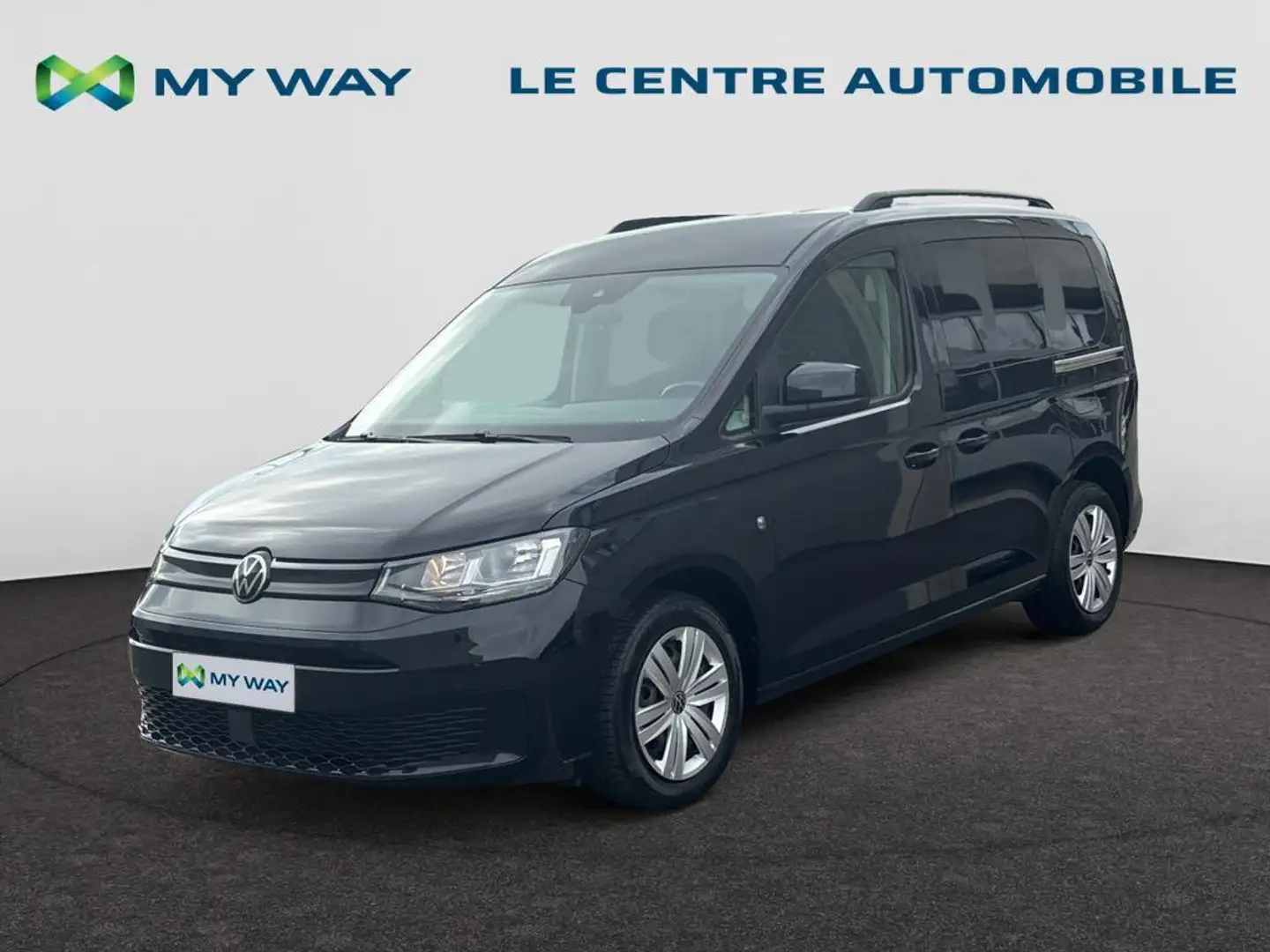 Volkswagen Caddy Caddy 5 places 2,0 l TDI EU6 90 kW 6V Empattement Court Nero - 1