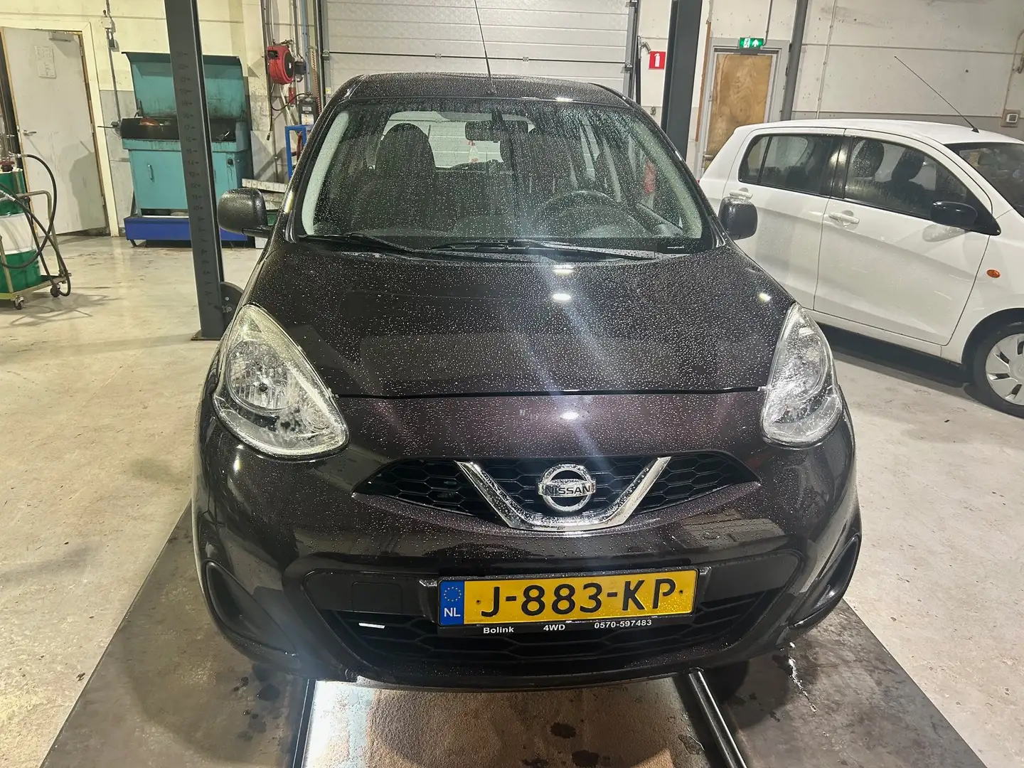 Nissan Micra 1.2 Connect Ed. NTEC Paars - 1