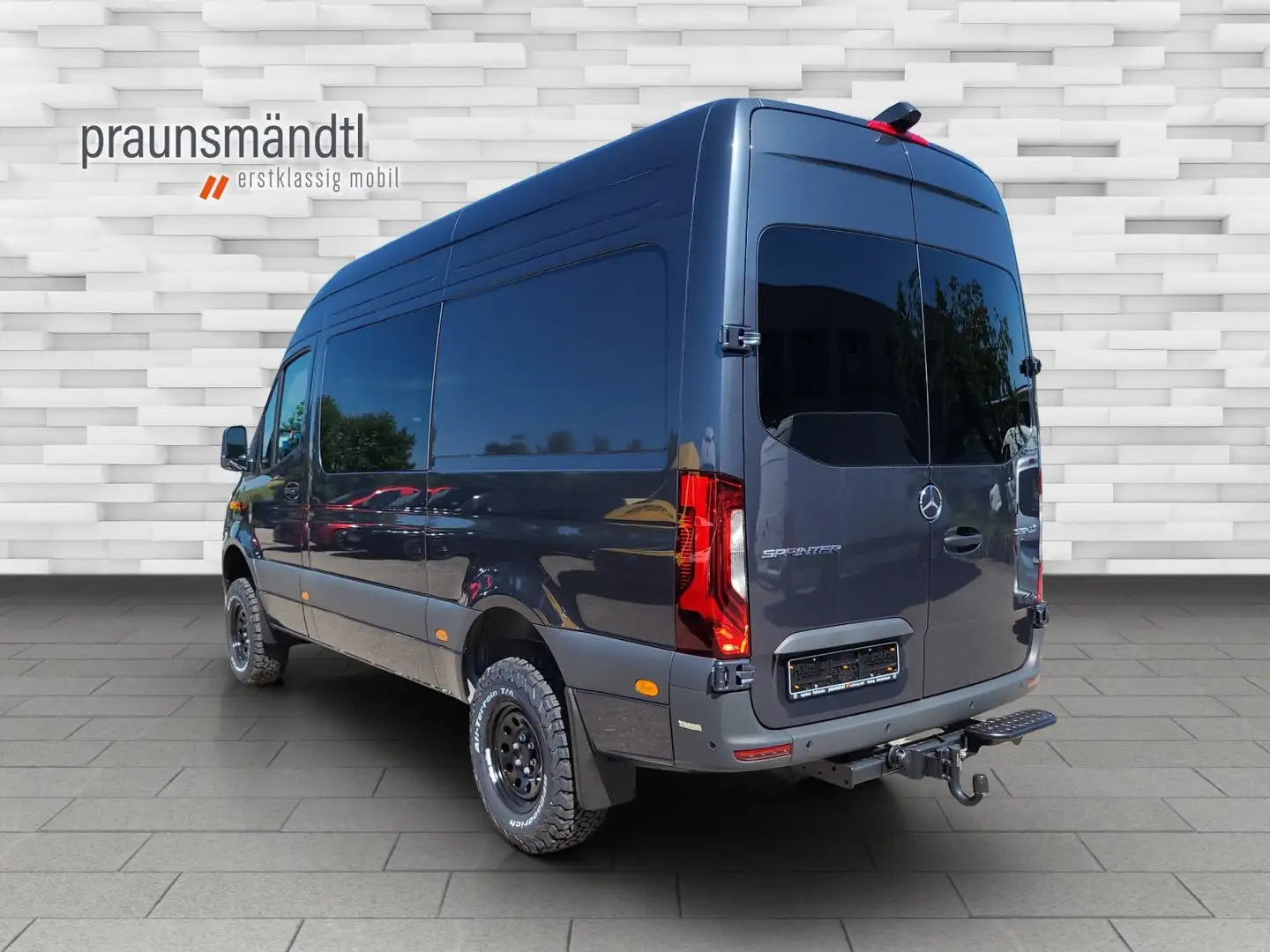 Mercedes-Benz Sprinter 319 CDI Wohnmobilvorb. Automatik 4x4 Grau - 2
