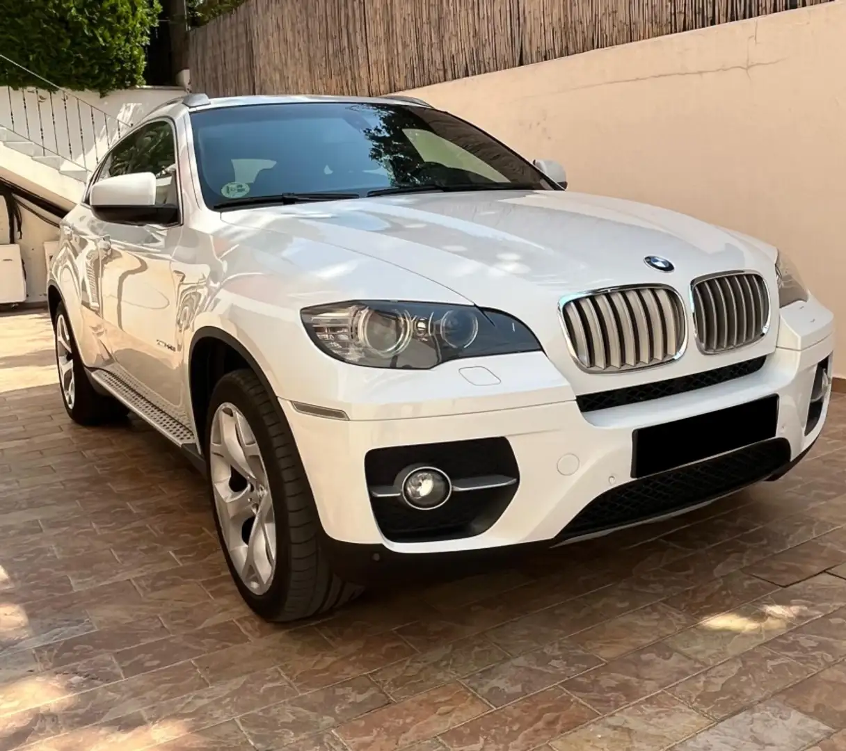 BMW X6 xDrive 40dA Blanc - 1