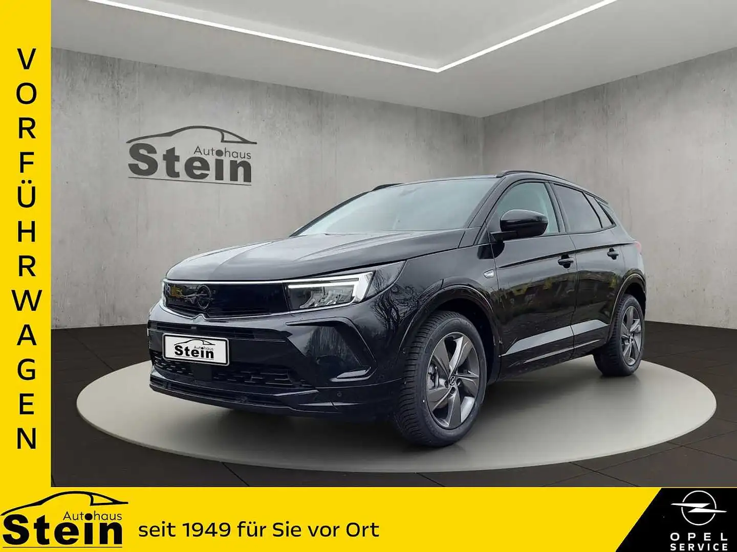 Opel Grandland 1.2 DI GS Navi, 360°, Alcantara, 18' Negro - 1