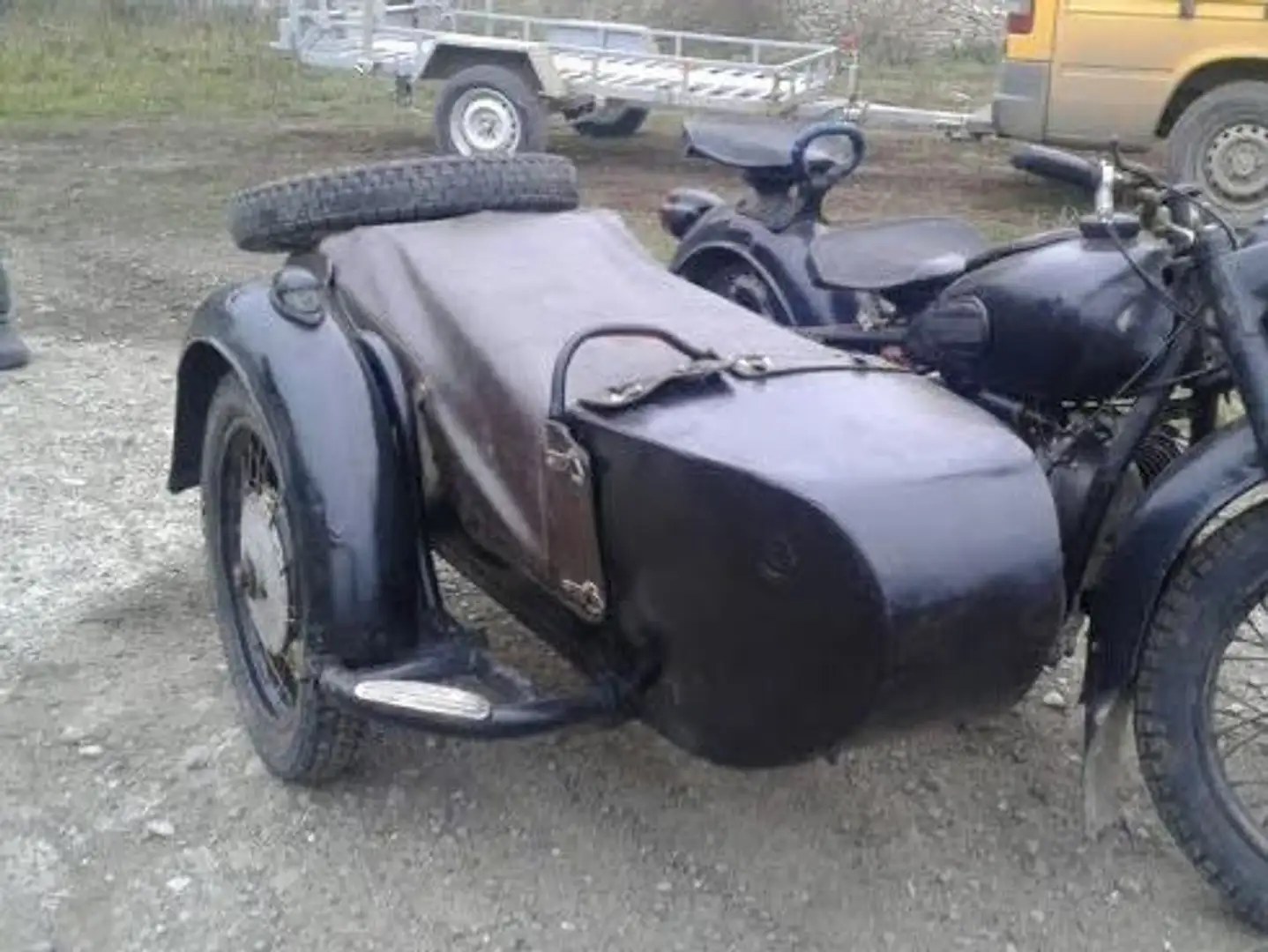Dnepr K 750 Sidecar Negru - 1