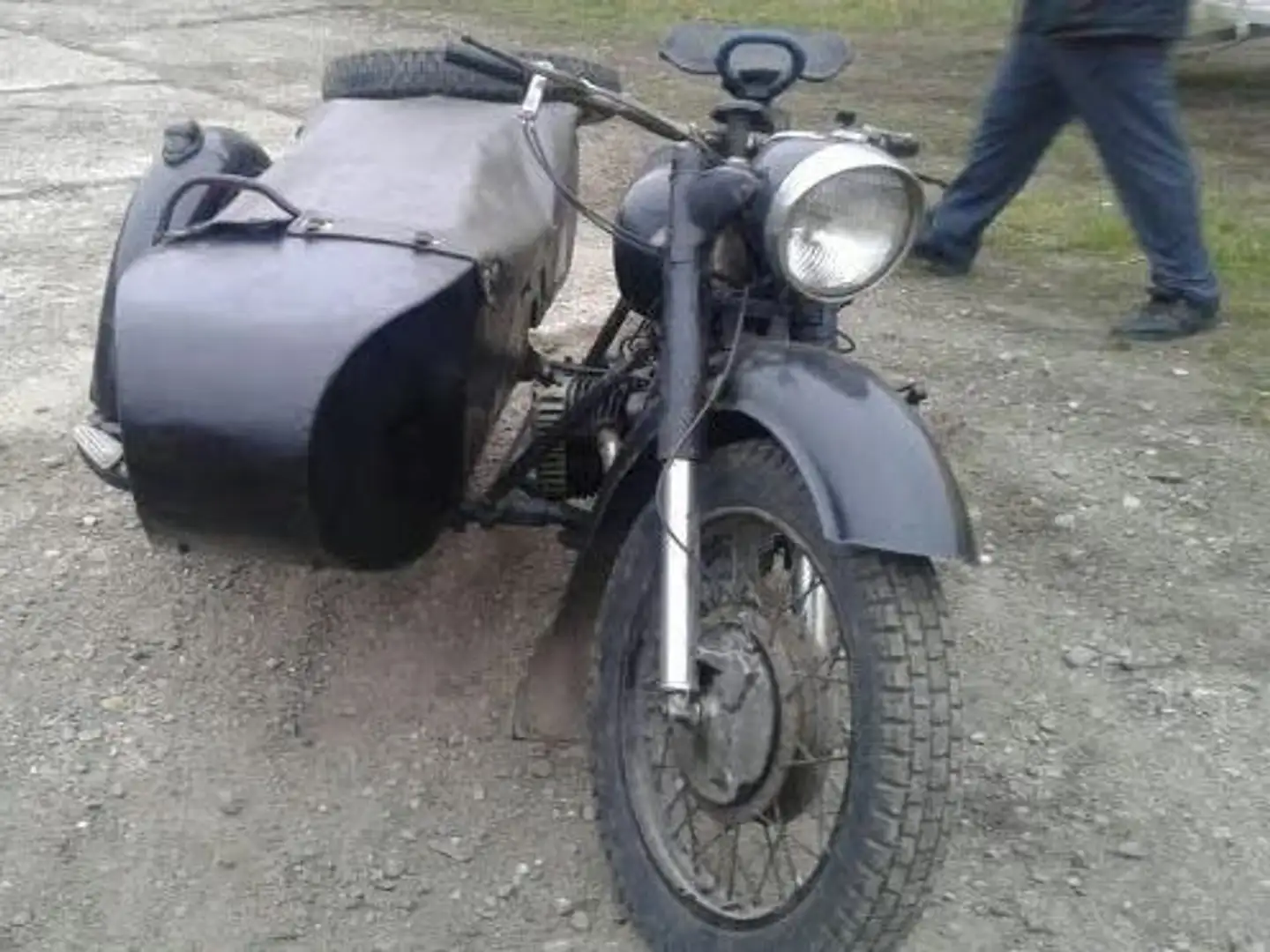 Dnepr K 750 Sidecar Negru - 2