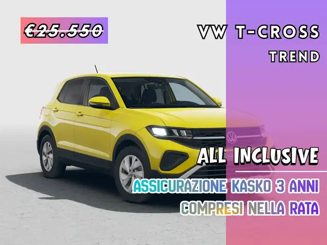 Volkswagen T-Cross in Yellow for sale