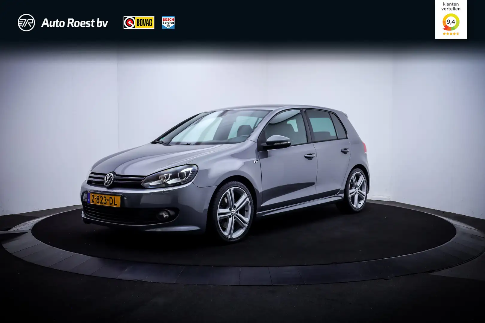 Volkswagen Golf 1.4 TSI R-Line 160PK XENON | NAVI | STOELVERW | 18 Grijs - 1