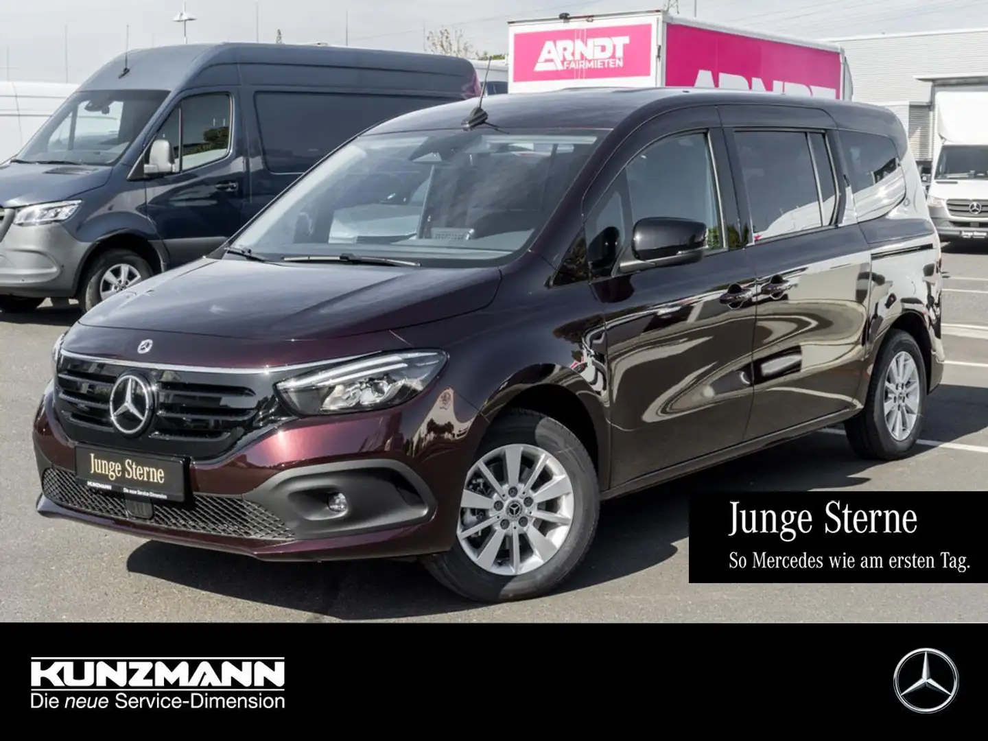 Mercedes-Benz EQT 200 lang Style MBUXNavi+ Kamera Totwinkel Rot - 1