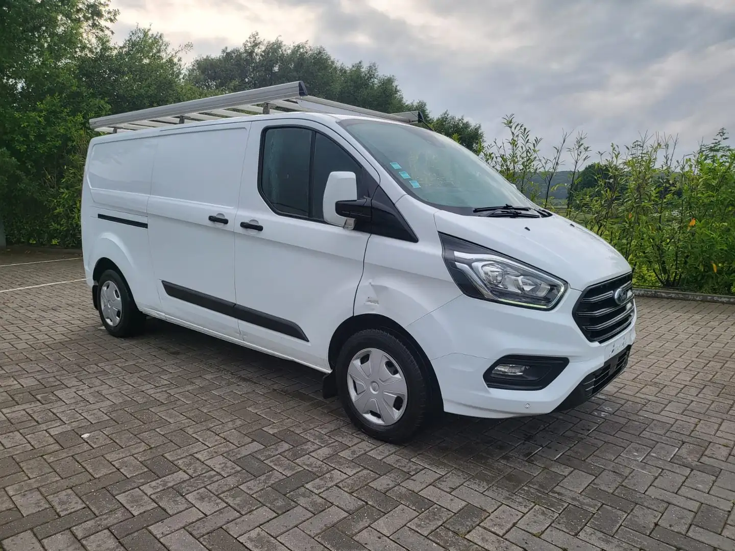 Ford Transit Custom 2.0 TDCi EURO6d✅AIRCO❄️CT OK+CAR-PASS Wit - 1