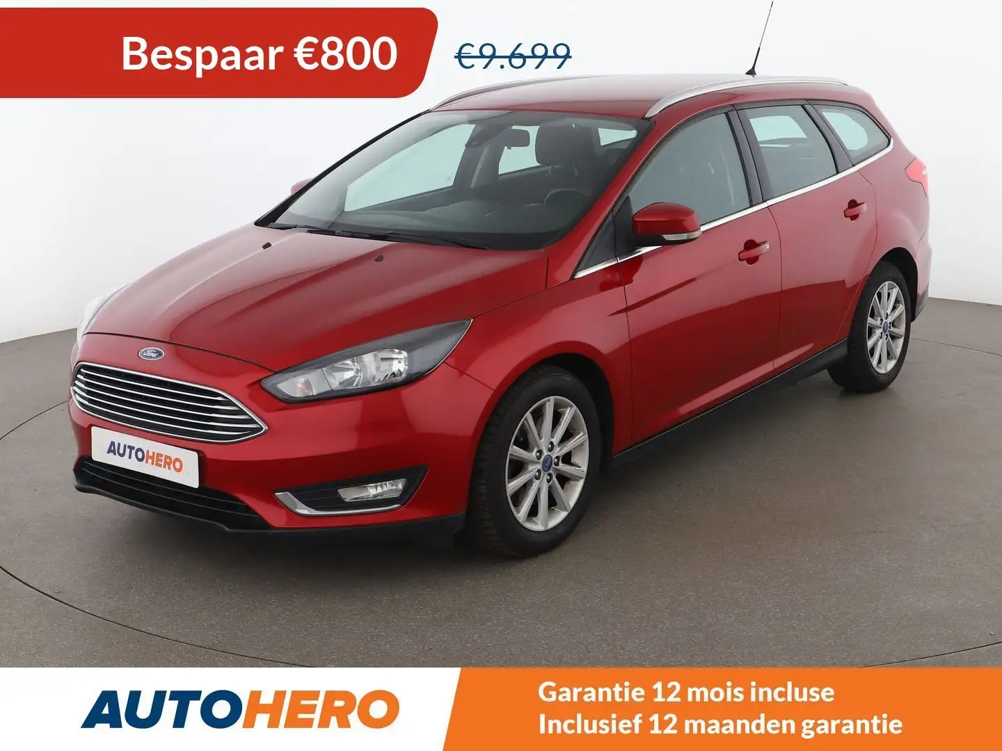 Ford Focus 1.5 EcoBoost Titanium Rouge - 1