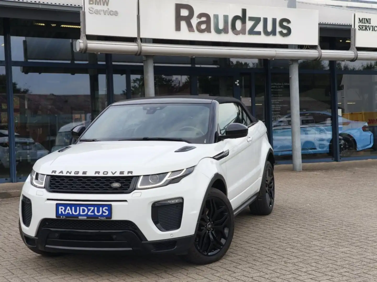 Land Rover Range Rover Evoque Cabrio TD4 HSE Dynamic Blanc - 1