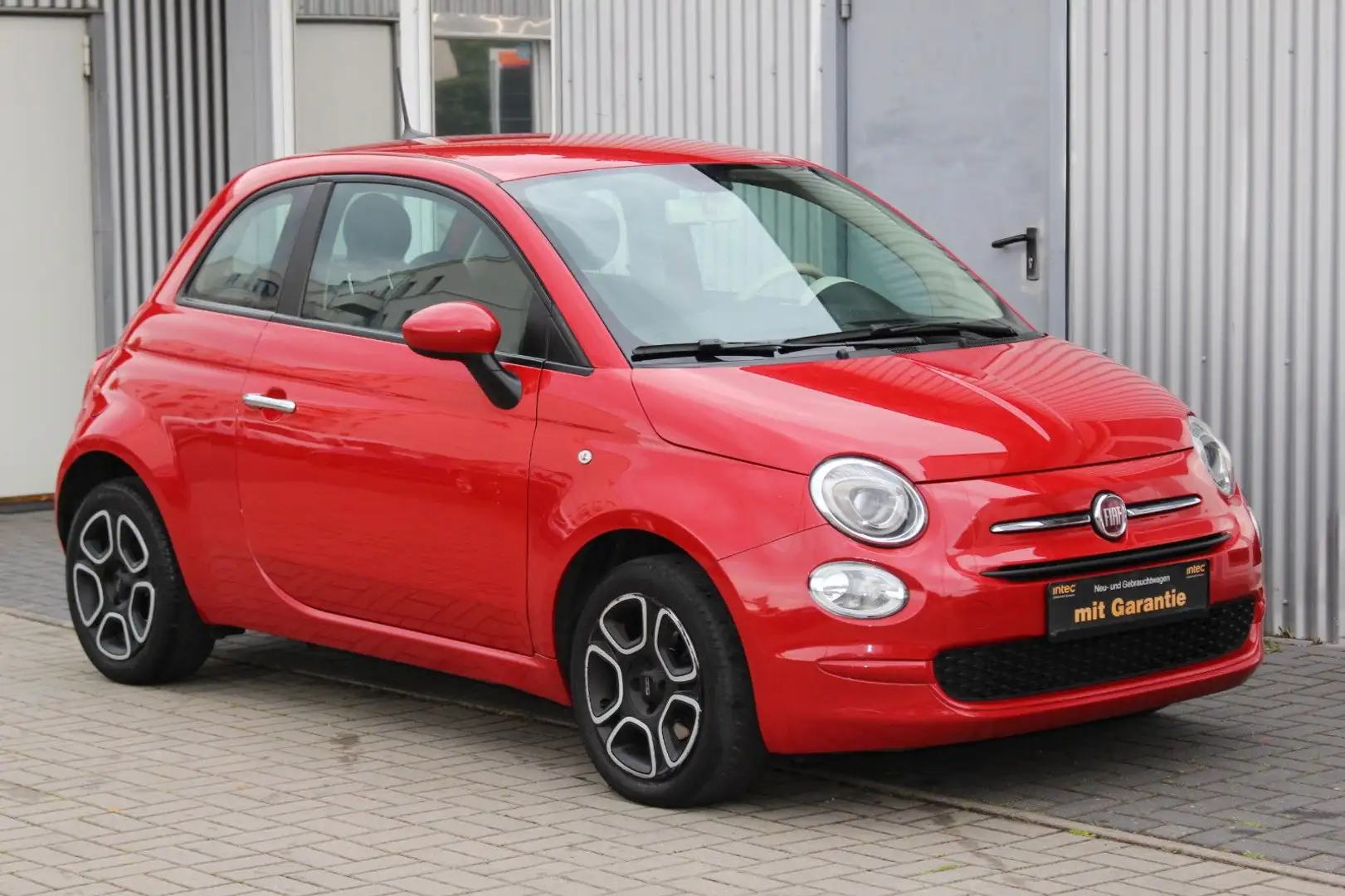 Fiat 500 Club Hybrid+Klima+Apple Carplay+1.Hand Rouge - 1