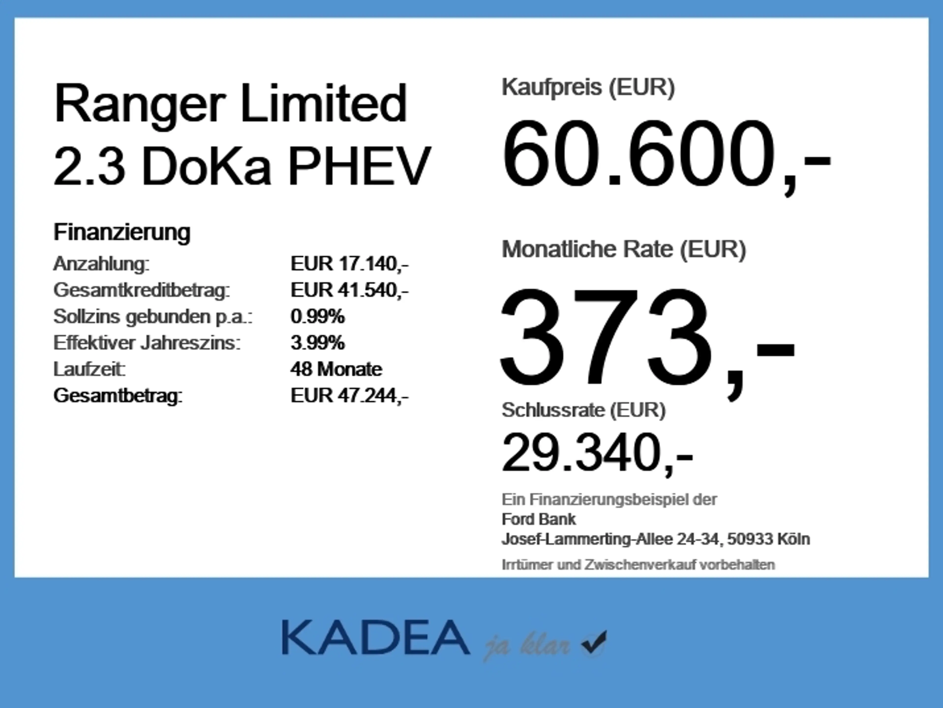 Ford Ranger Limited 2.3 DoKa PHEV BLUECRUISE*iACC*360* — photo 6