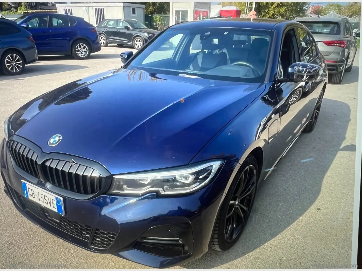 BMW 330 330e Msport M SPORT- PREZZO REALE -WWW.AUTONOVEMIL Blu/Azzurro - 1