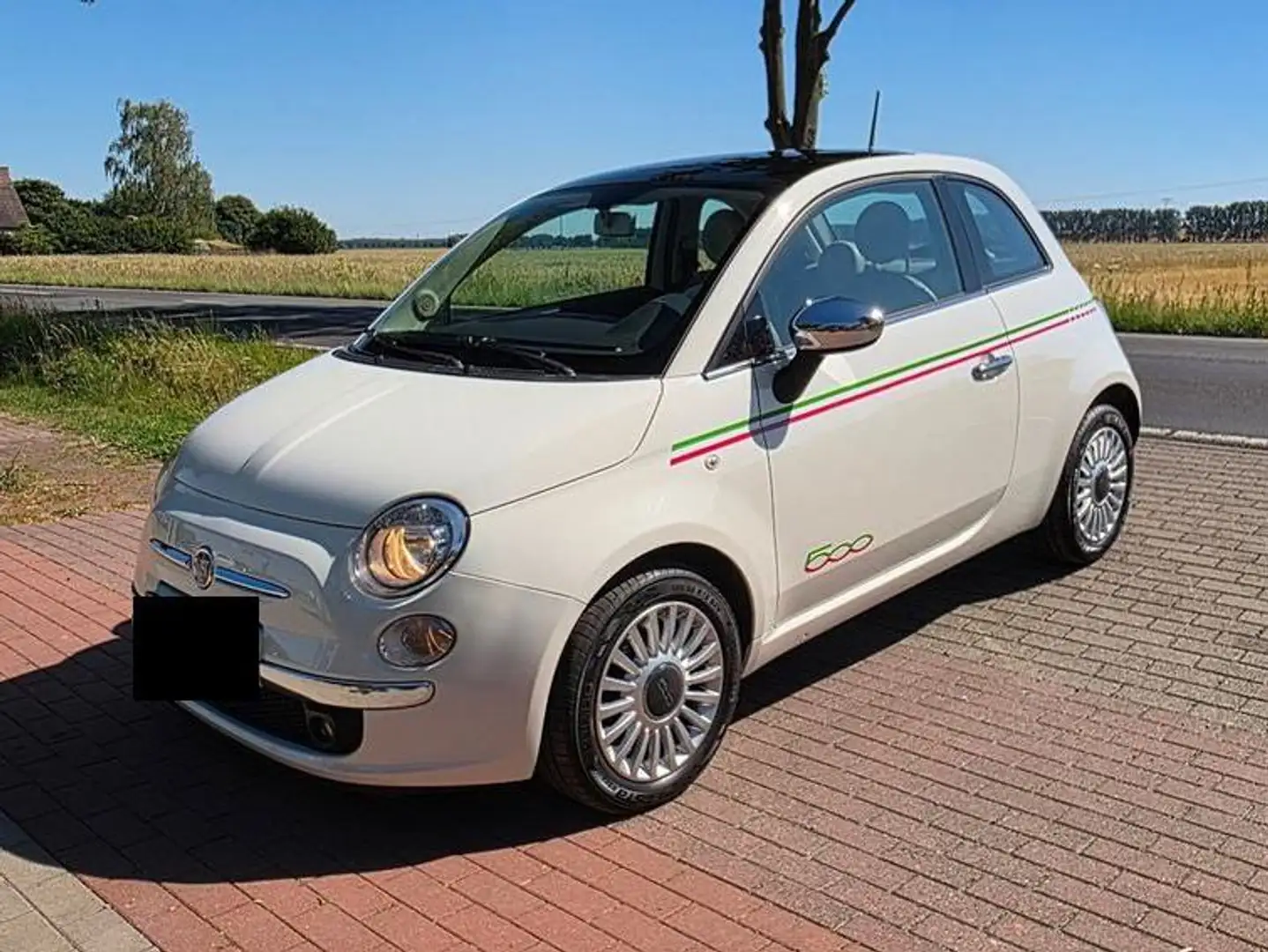 Fiat 500 500 1.2 Lounge 69cv Bianco - 1