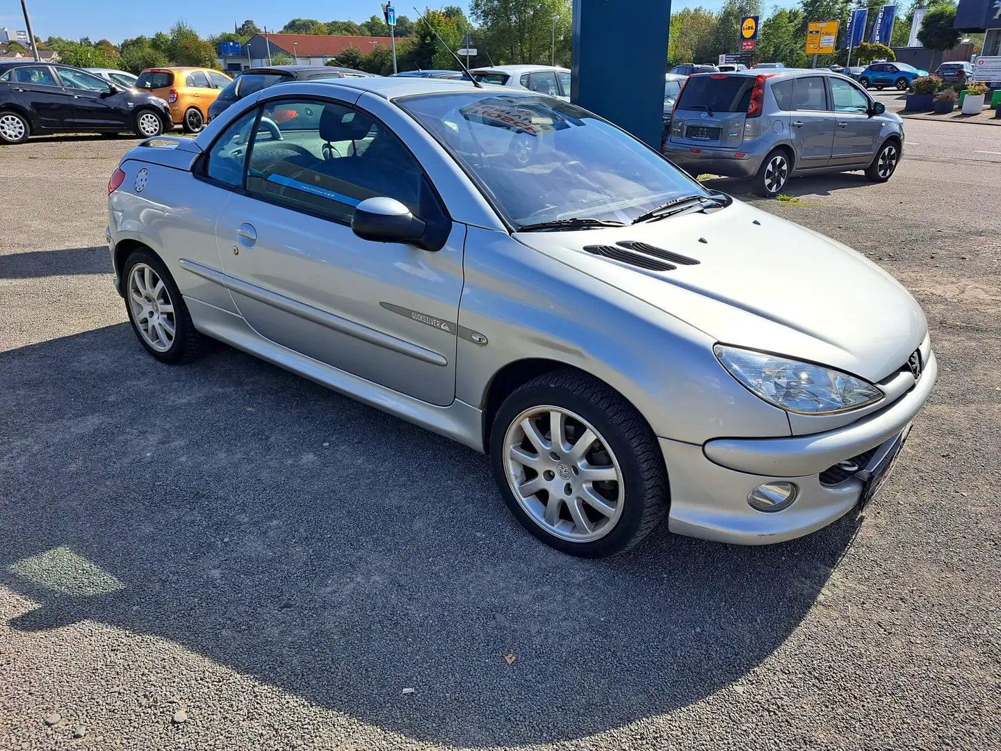 Peugeot 206 CC Quiksilver Grau - 1