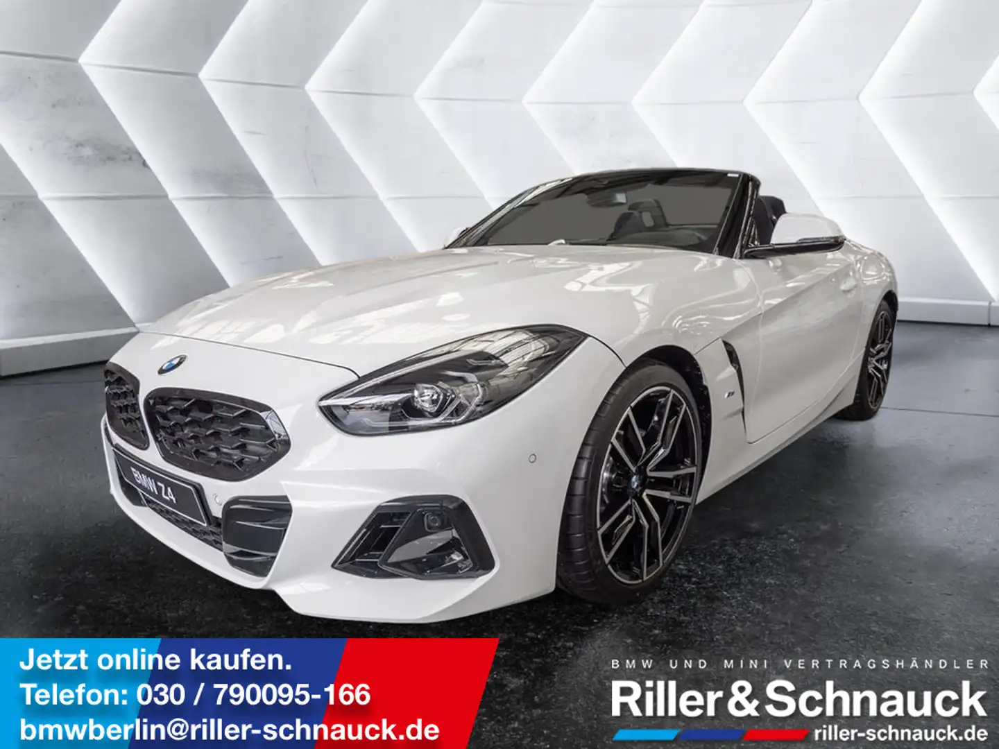 BMW Z4 Roadster sDrive 20i M-Sport LEDER NAVI HUD Weiß - 1
